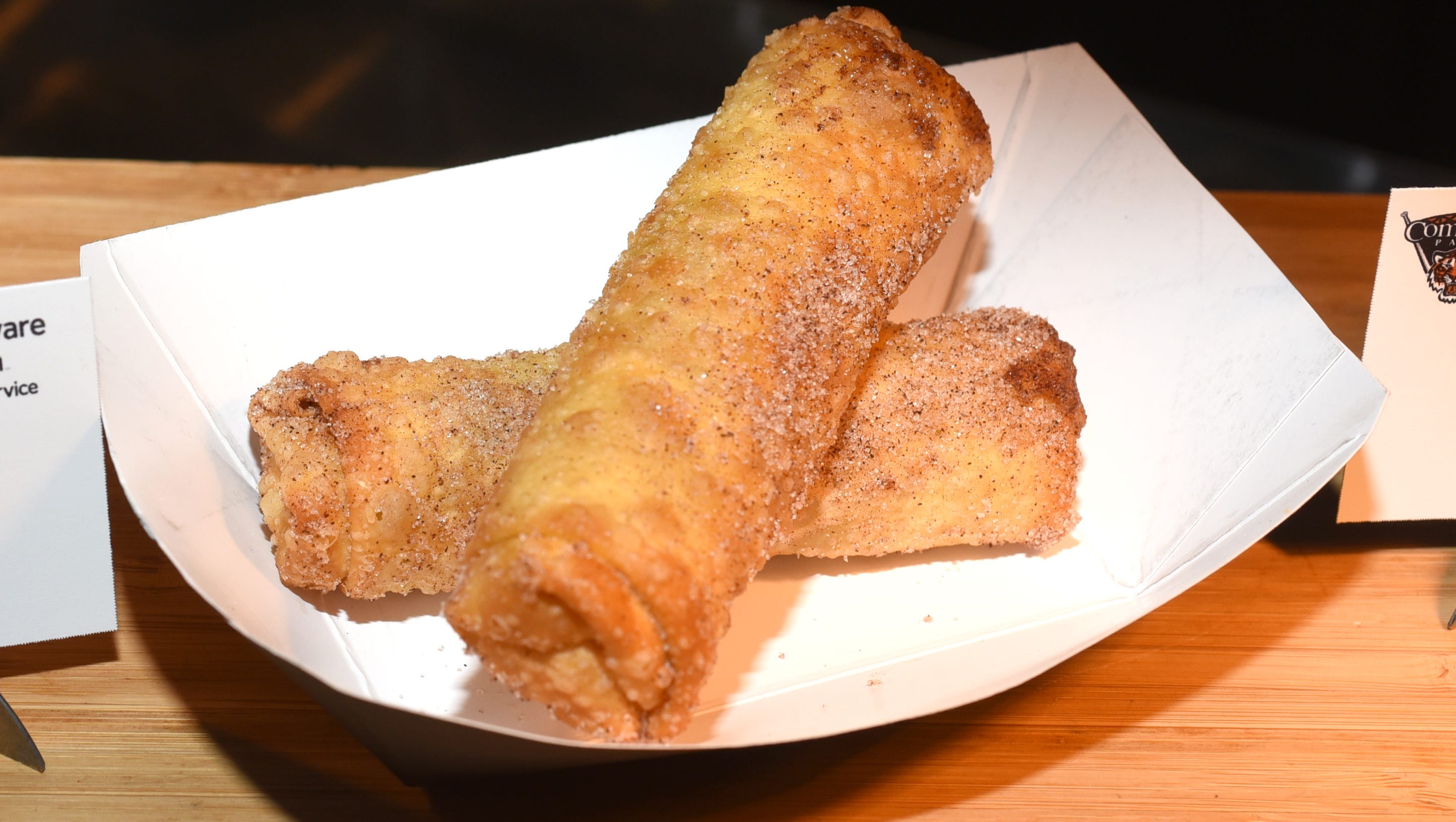 The Apple Egg Roll is shown.