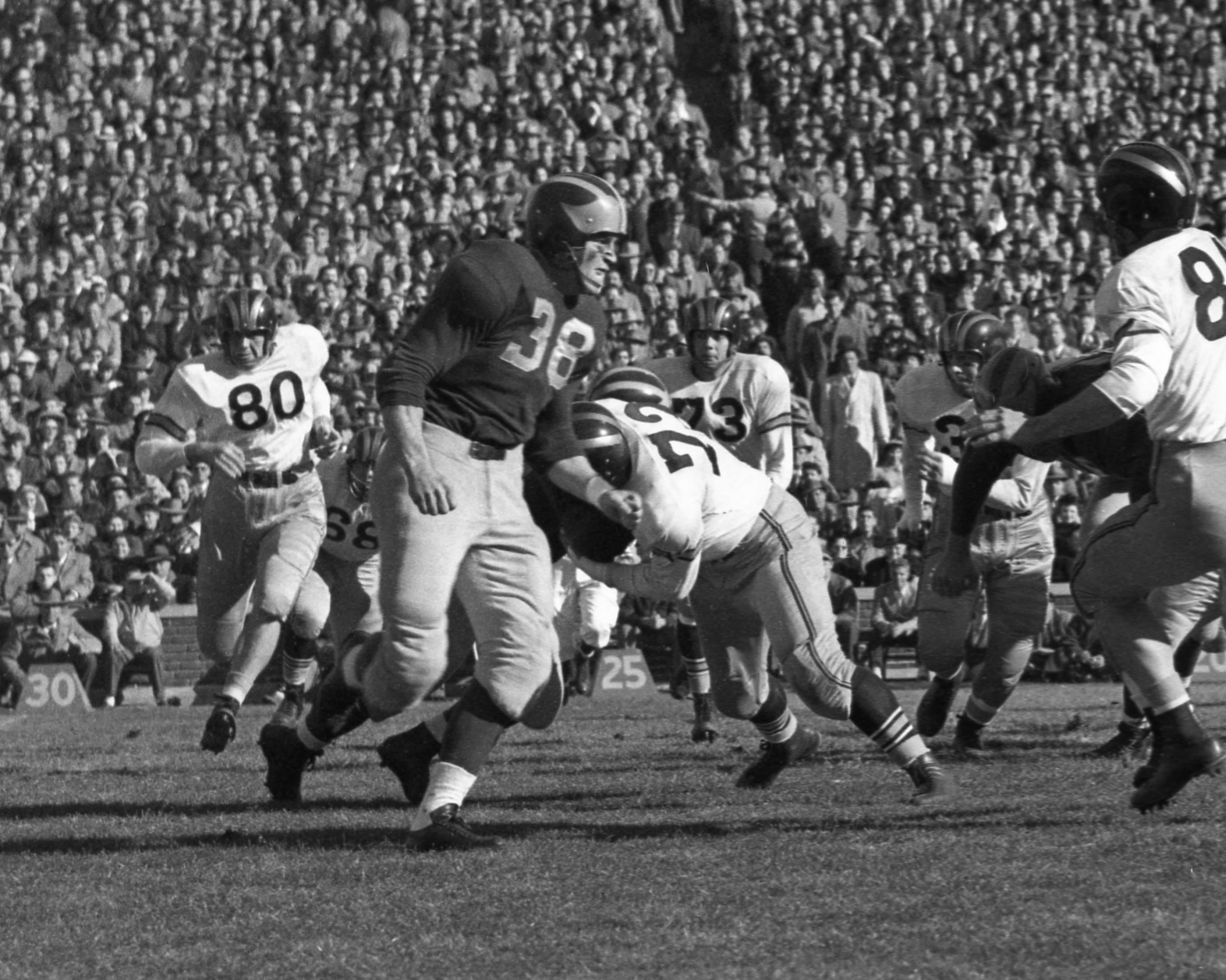 Dick Kempthorn played at Michigan from 1947-49.