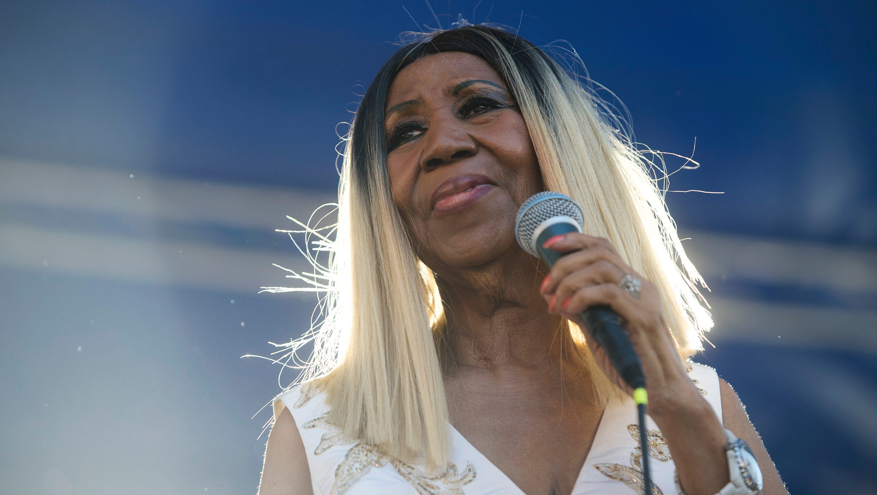 At the street-naming ceremony, Franklin reflected on her early years performing in Detroit clubs.  
“Detroit has been with me ever since,” she said. “They were with me when no one else knew who I was and I’ve been with them every step of the way.”