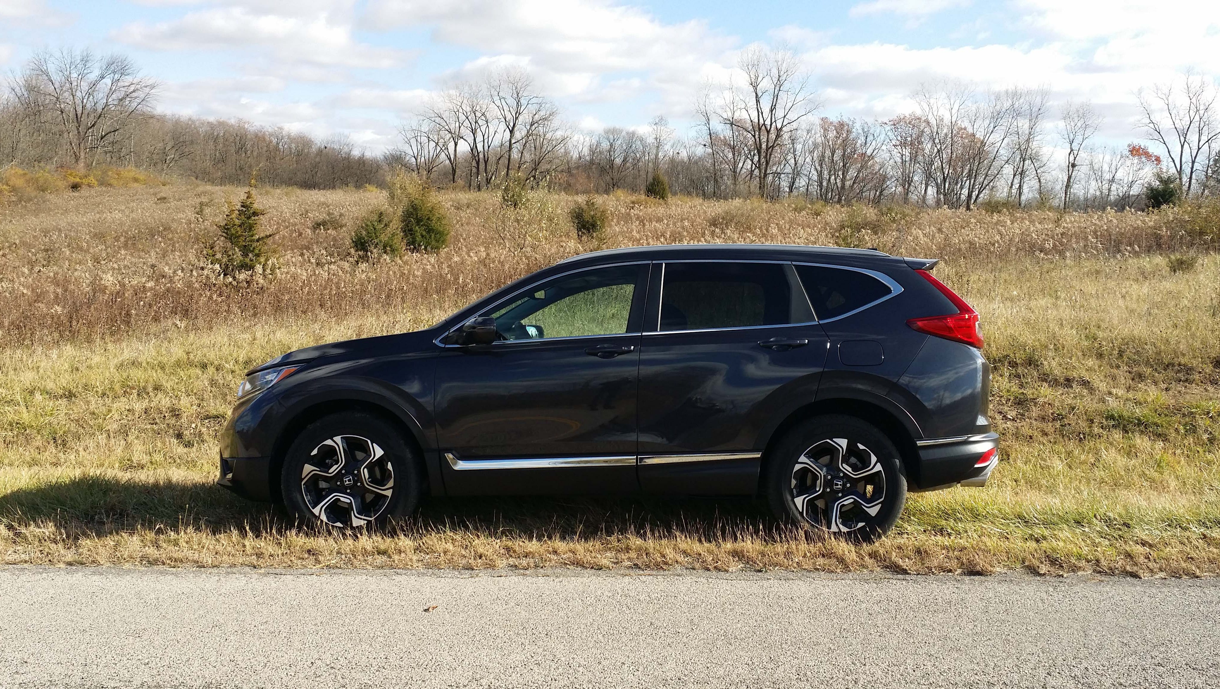 The 2017 Honda CR-V produced in East Liberty, Ohio get s a longer wheelbase, which helps add 2.1 inches of rear legroom.