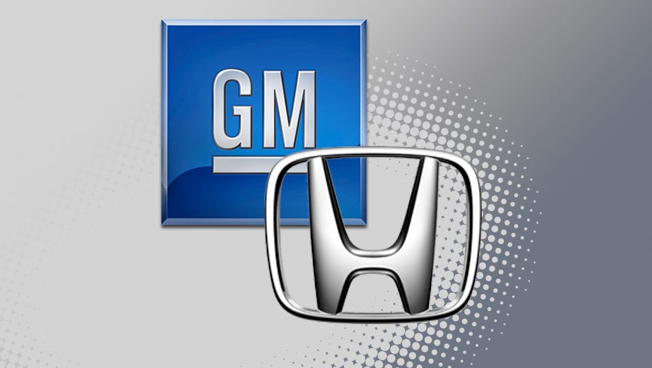 General Motors and Honda are forging an agreement Thursday to jointly develop battery cells and modules as both automaker move toward plans for all-electric vehicles.