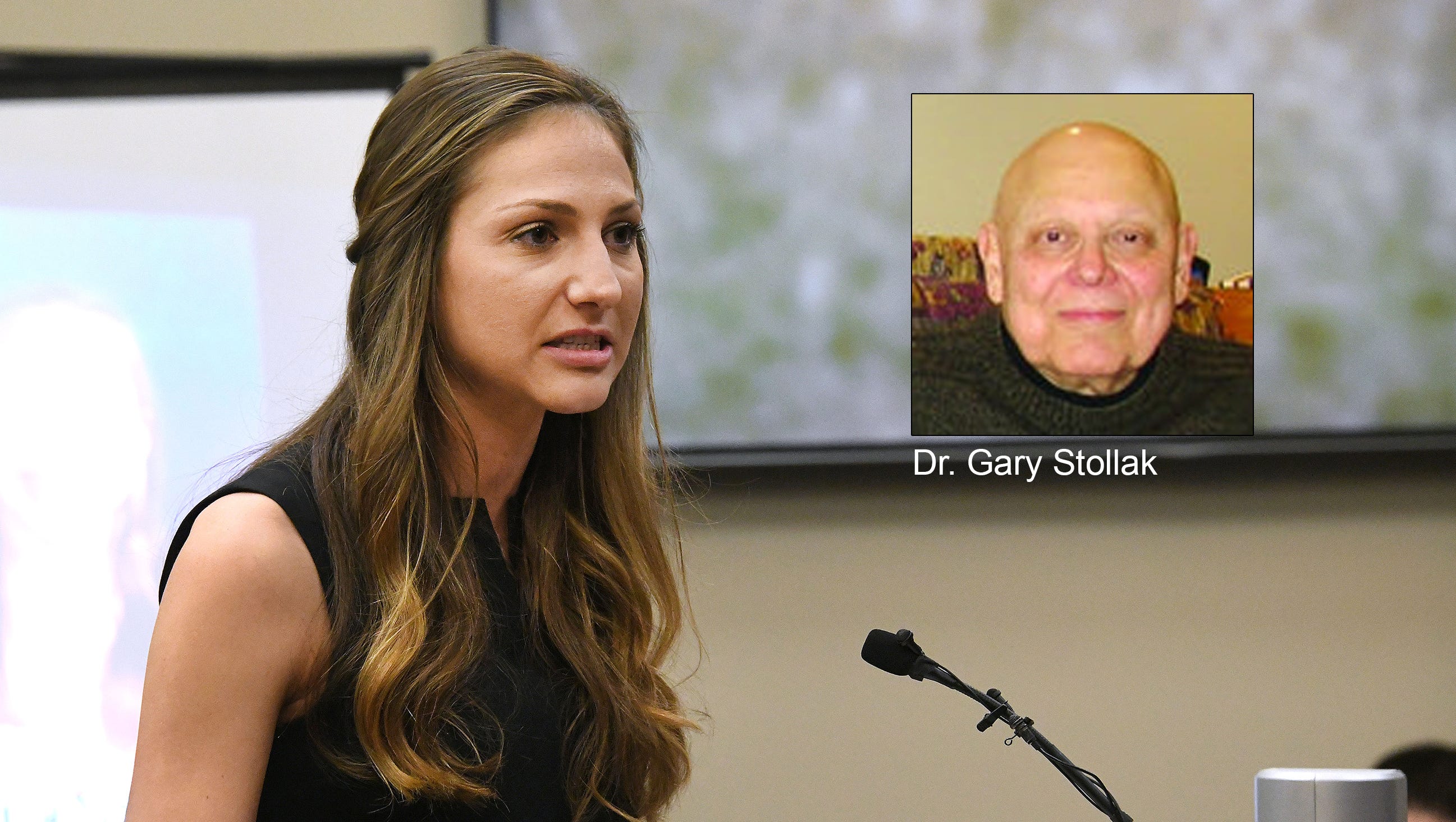 2004: Kyle Stephens tells her parents Nassar molested her over seven years. They informed Dr. Gary Stollak, an MSU clinical psychologist, Stephens says.