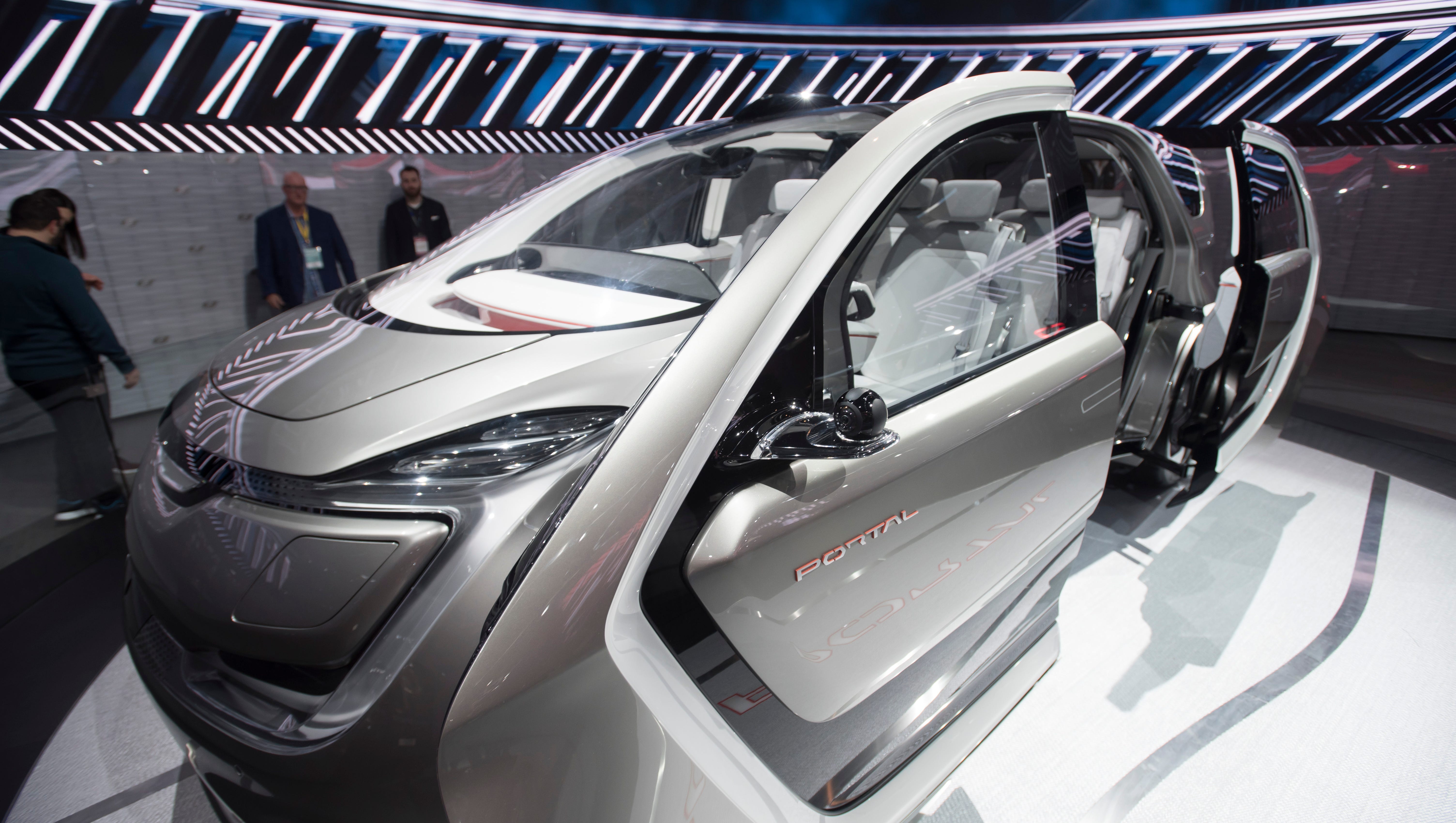 The Chrysler Portal concept is focused towards the millennial generation.