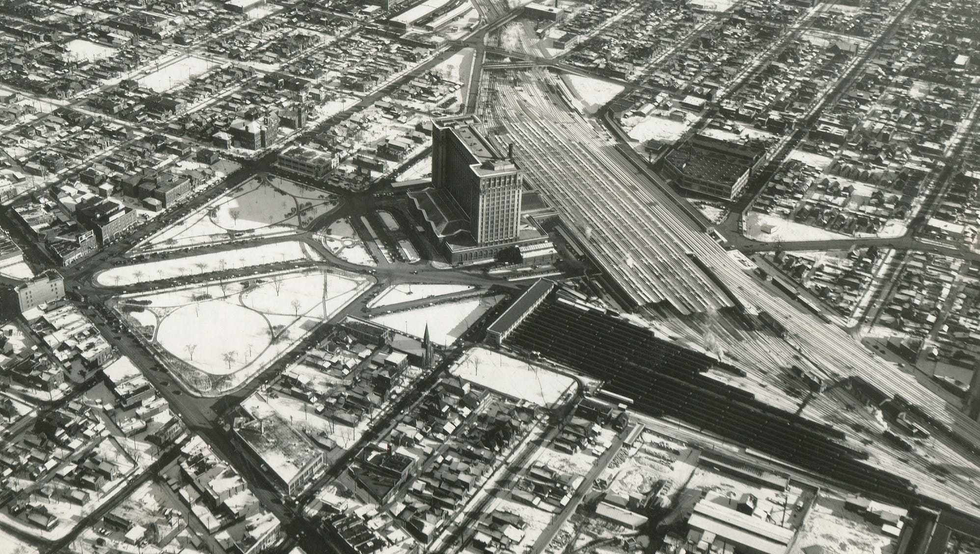 Michigan Central Depot, May 1, 1935.