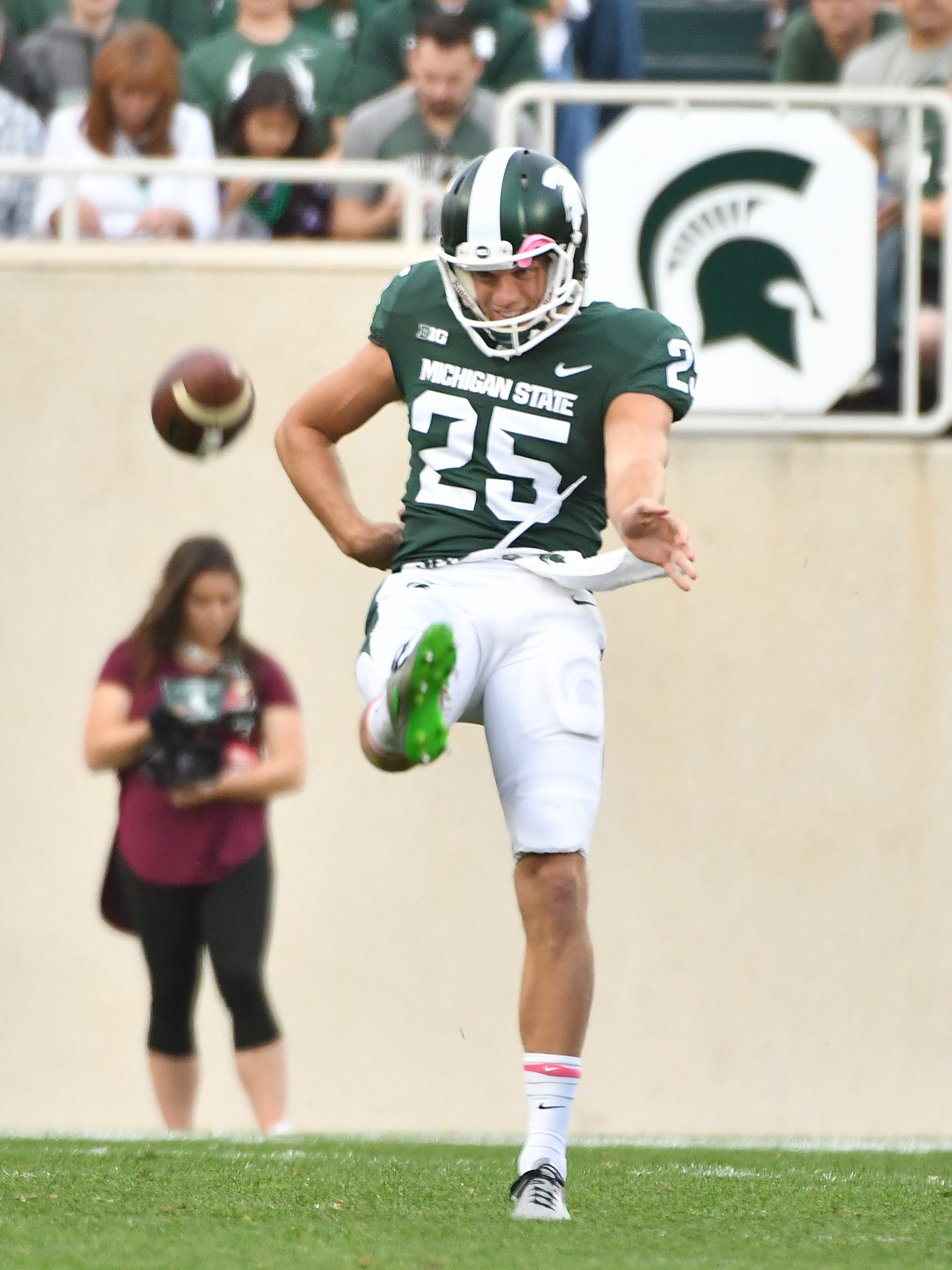 Punter – Jake Hartbarger, Sr. Not much intrigue here. This has been Hartbarger's job the last three years and will be again in 2018. Redshirt freshman Jack McKenna would be the first choice as the backup.