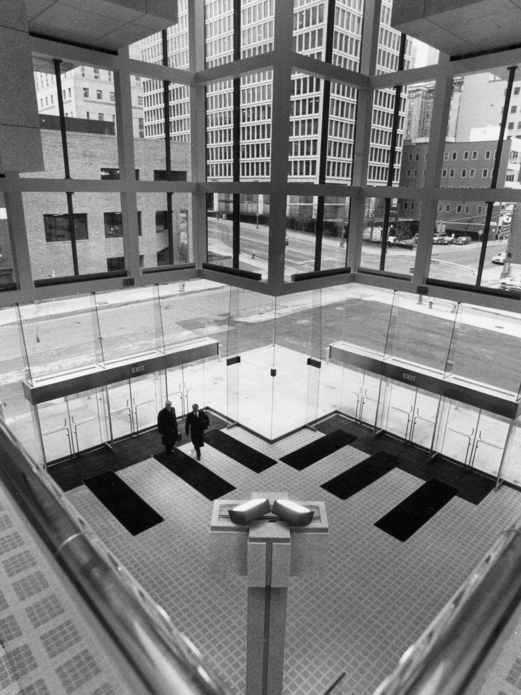 The interior of the newly renovated Cobo Center, Jan. 27, 1989.