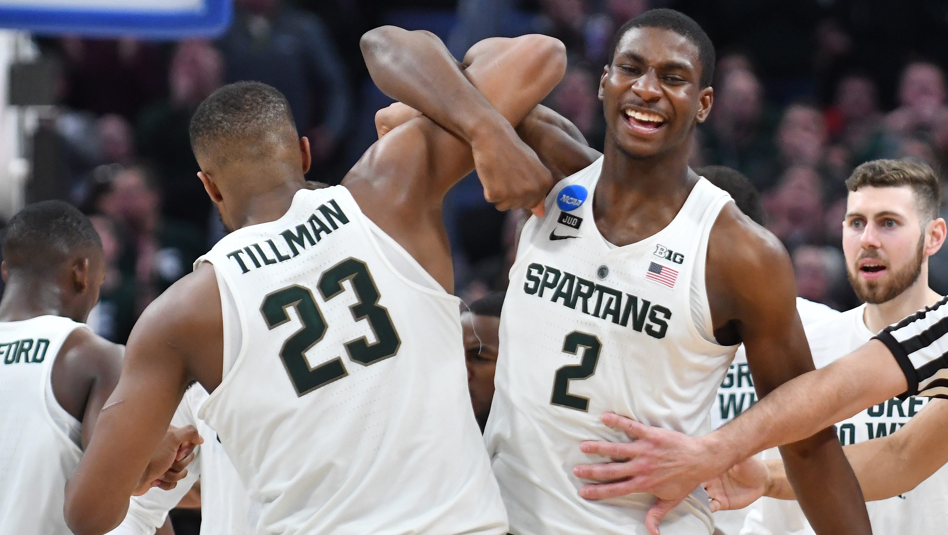 3. Atlanta Hawks: Jaren Jackson Jr., PF/C, Fr., Michigan State. After reports of his outstanding workouts with the top teams in the draft, Jackson's stock has risen. He has a good game on both ends of the court and his outside shooting will translate well to the NBA. The Hawks could consider Trae Young at this spot, but that would also entail trading Dennis Schroder, which won't be easy.
