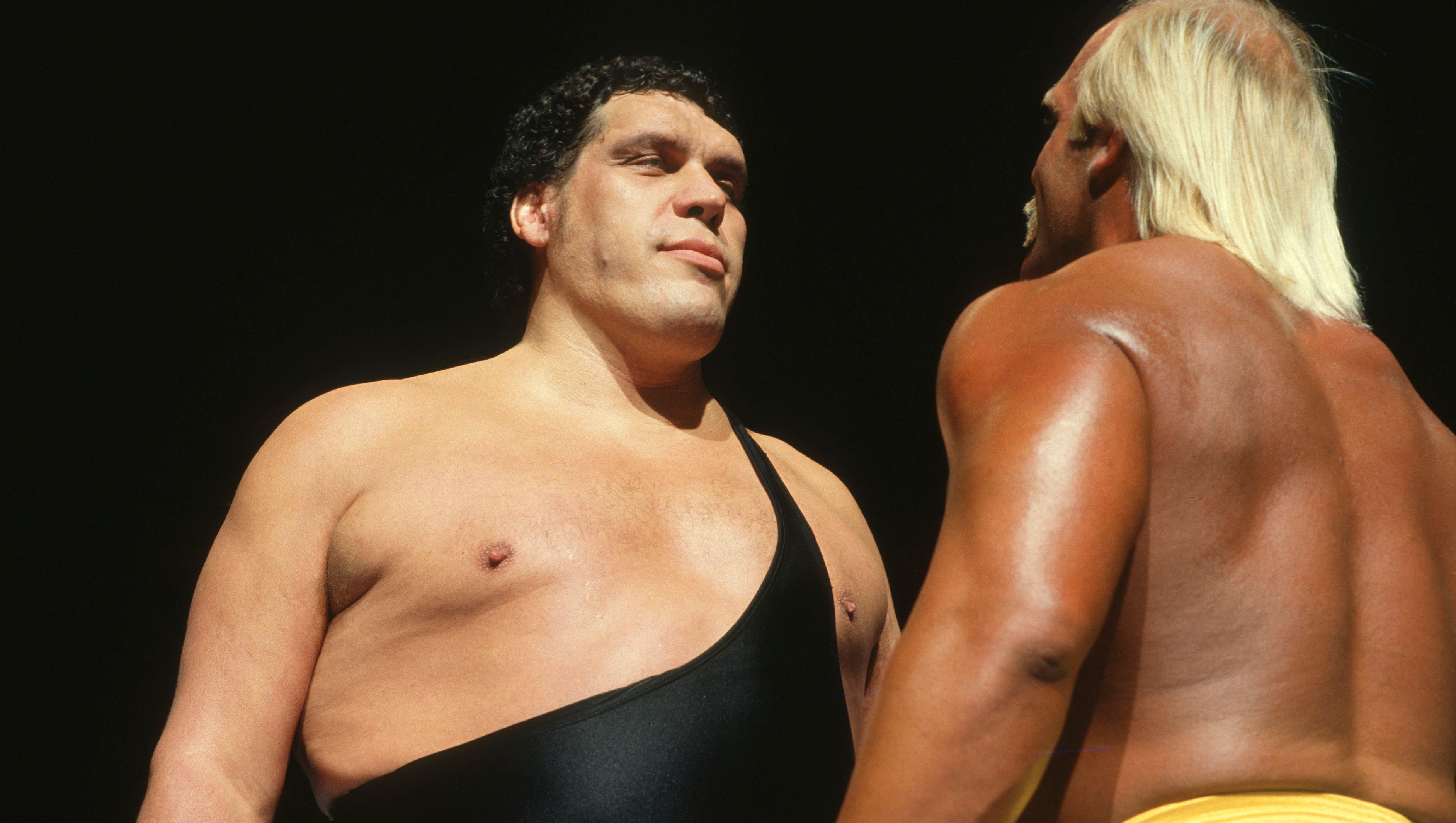 Andre the Giant and Hulk Hogan wrestled many times over the years, around the world, and were good friends. But the storyline for WrestleMania III pitted them as bitter rivals.