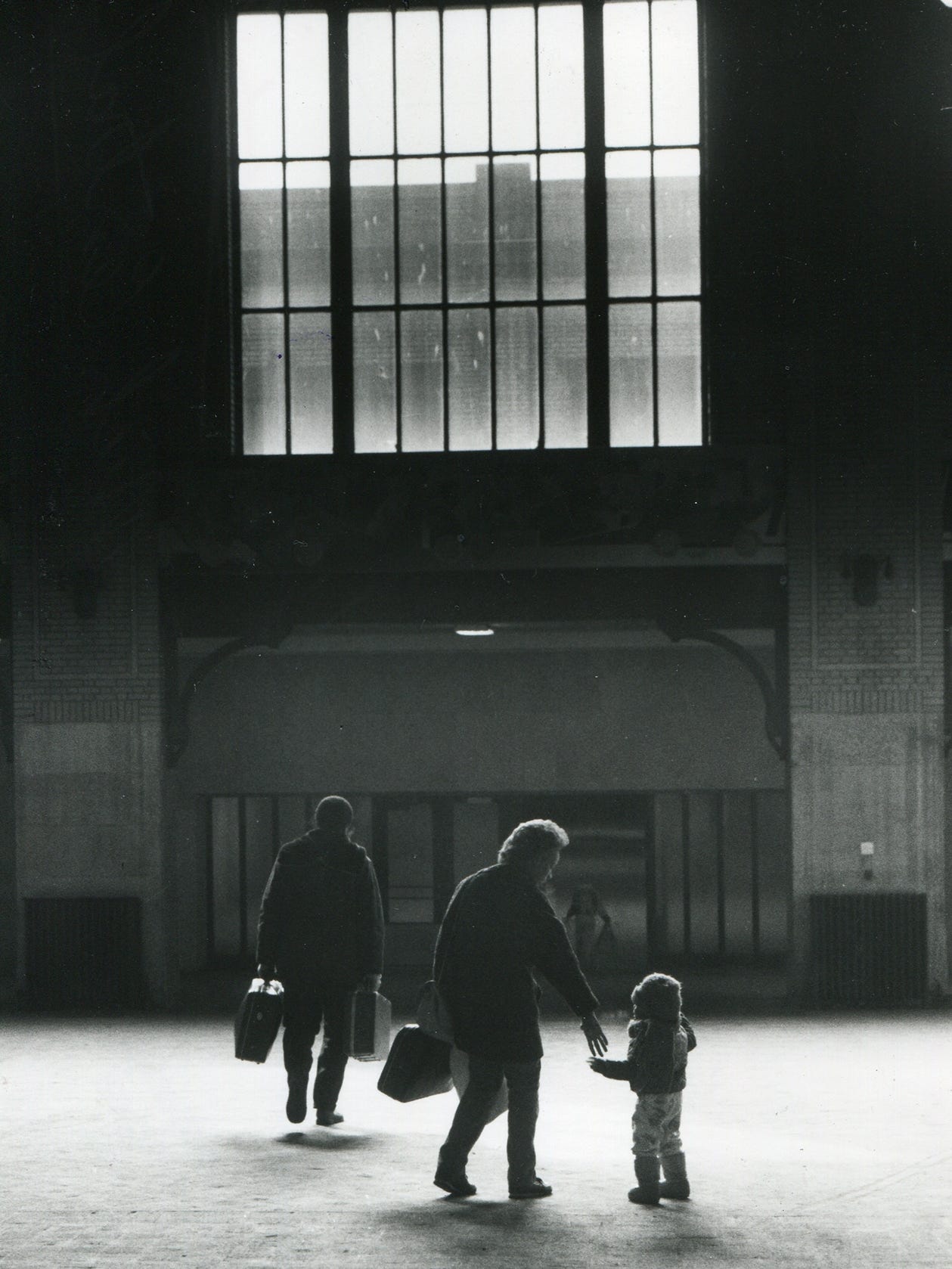 Michigan Central Depot, Feb. 8, 1986.