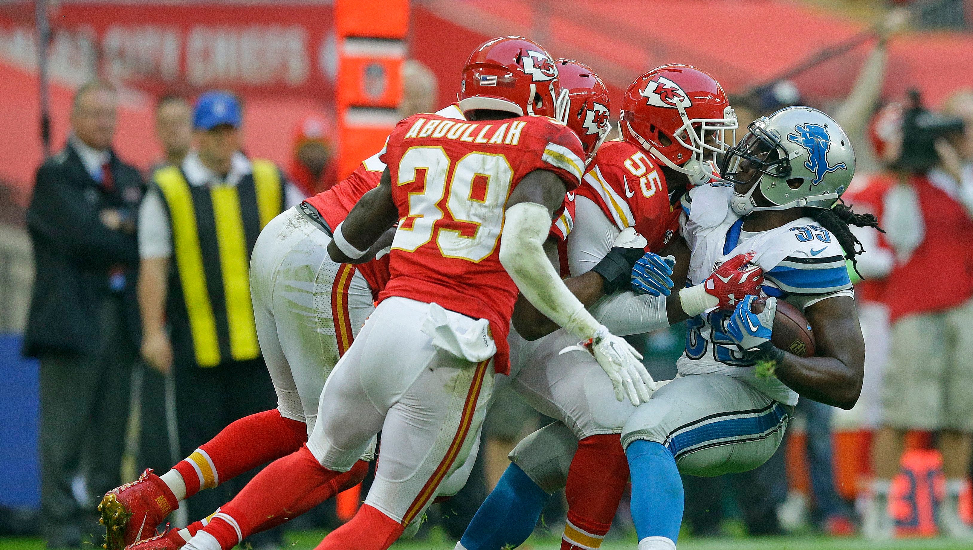 The Lions were dominated in their last outing, a 45-10 loss to the Chiefs on Sunday.
