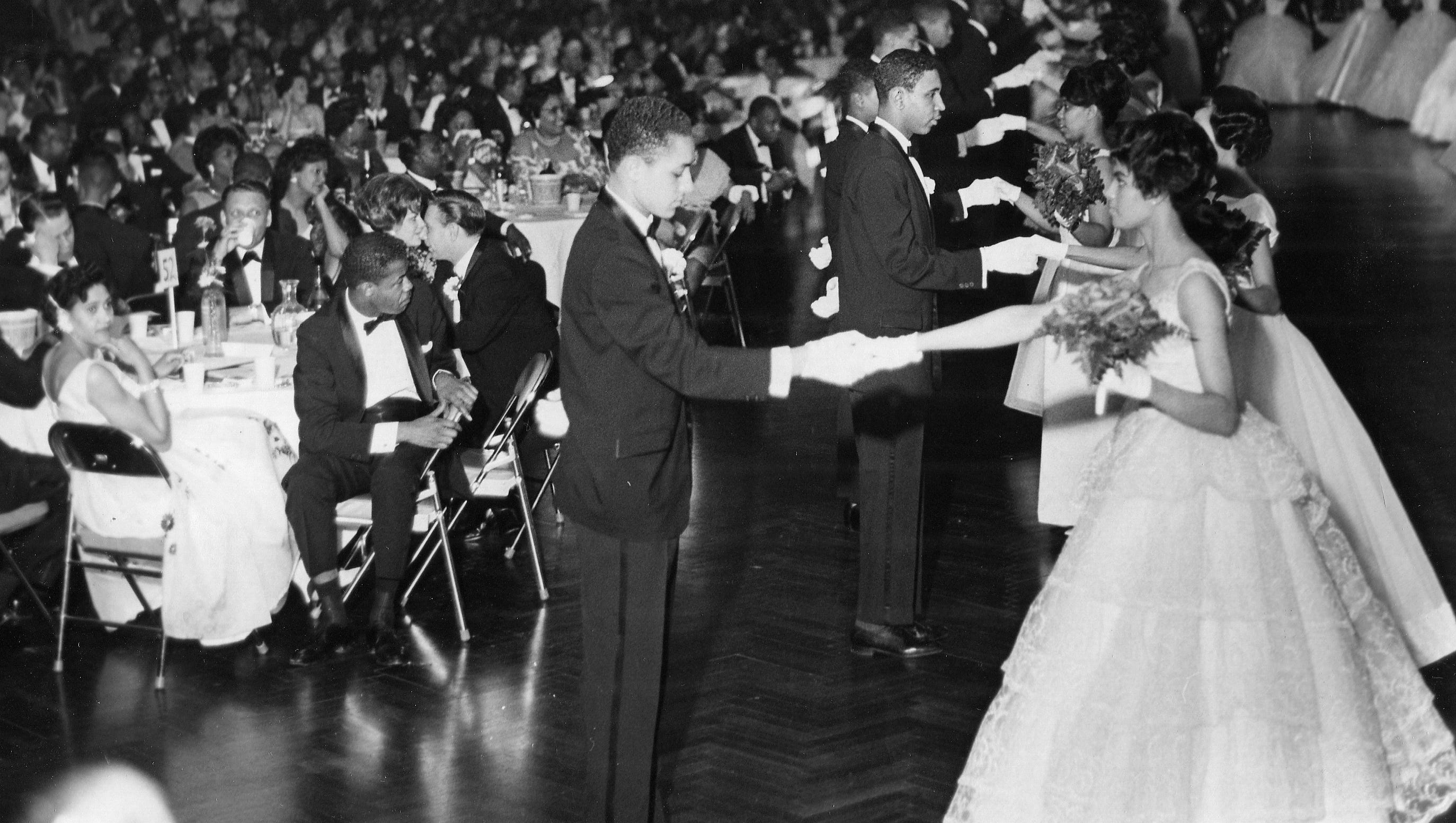Young Detroiters dance at a debutante ball in Cobo on May 23, 1962.