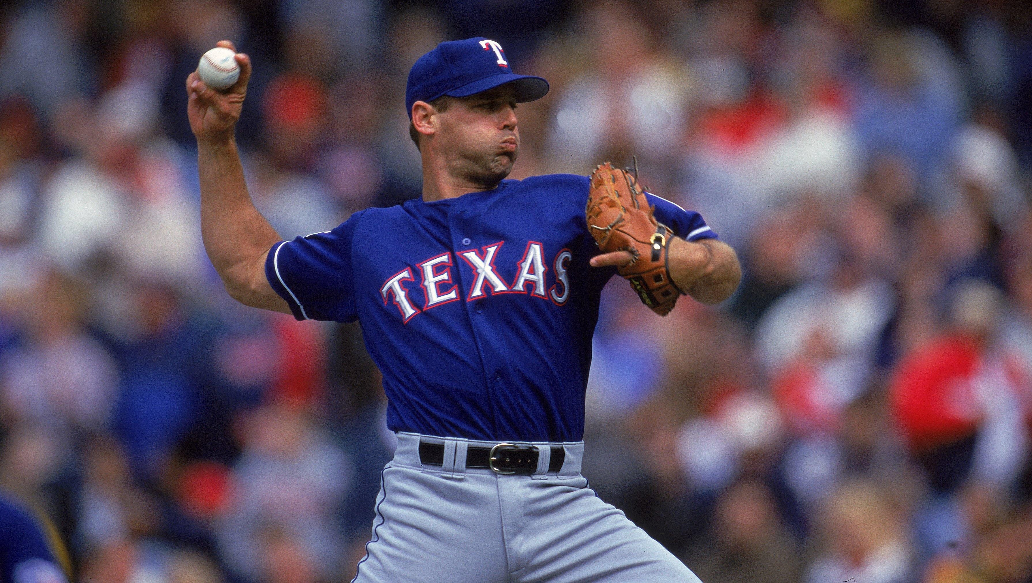Former closer John Wetteland was arrested Monday on charges of sexual abuse of a child, according to records at the Denton County, Texas, jail.