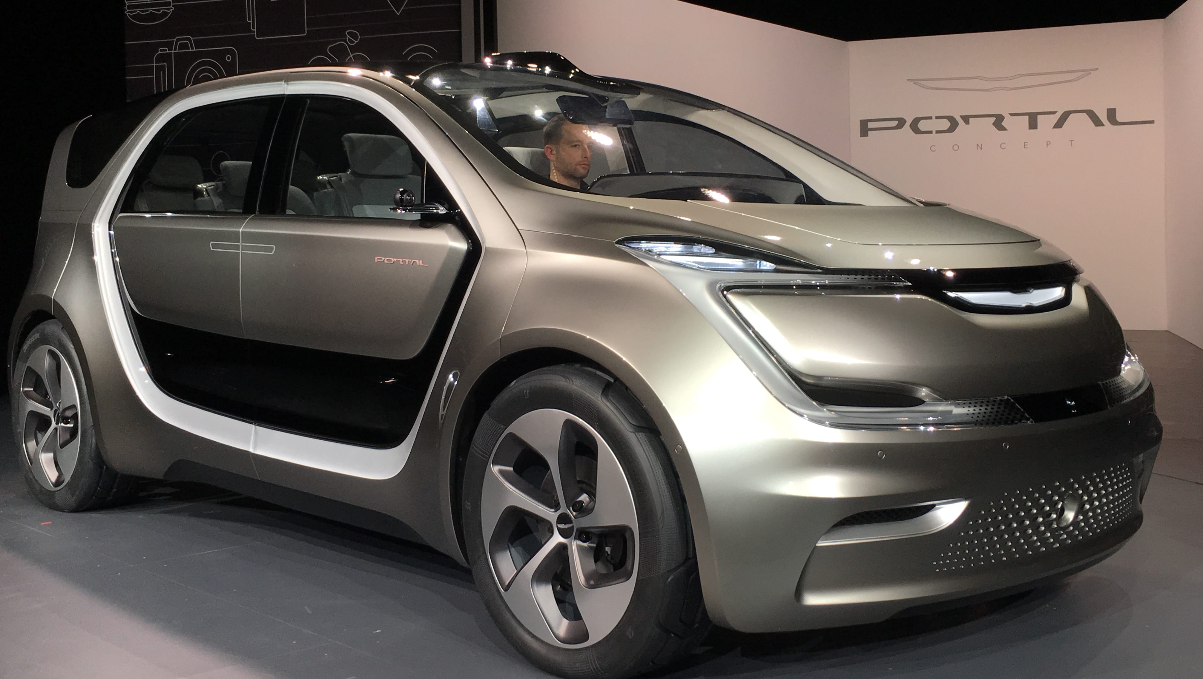 The Chrysler Portal concept, its vision for the next-generation of family haulers.