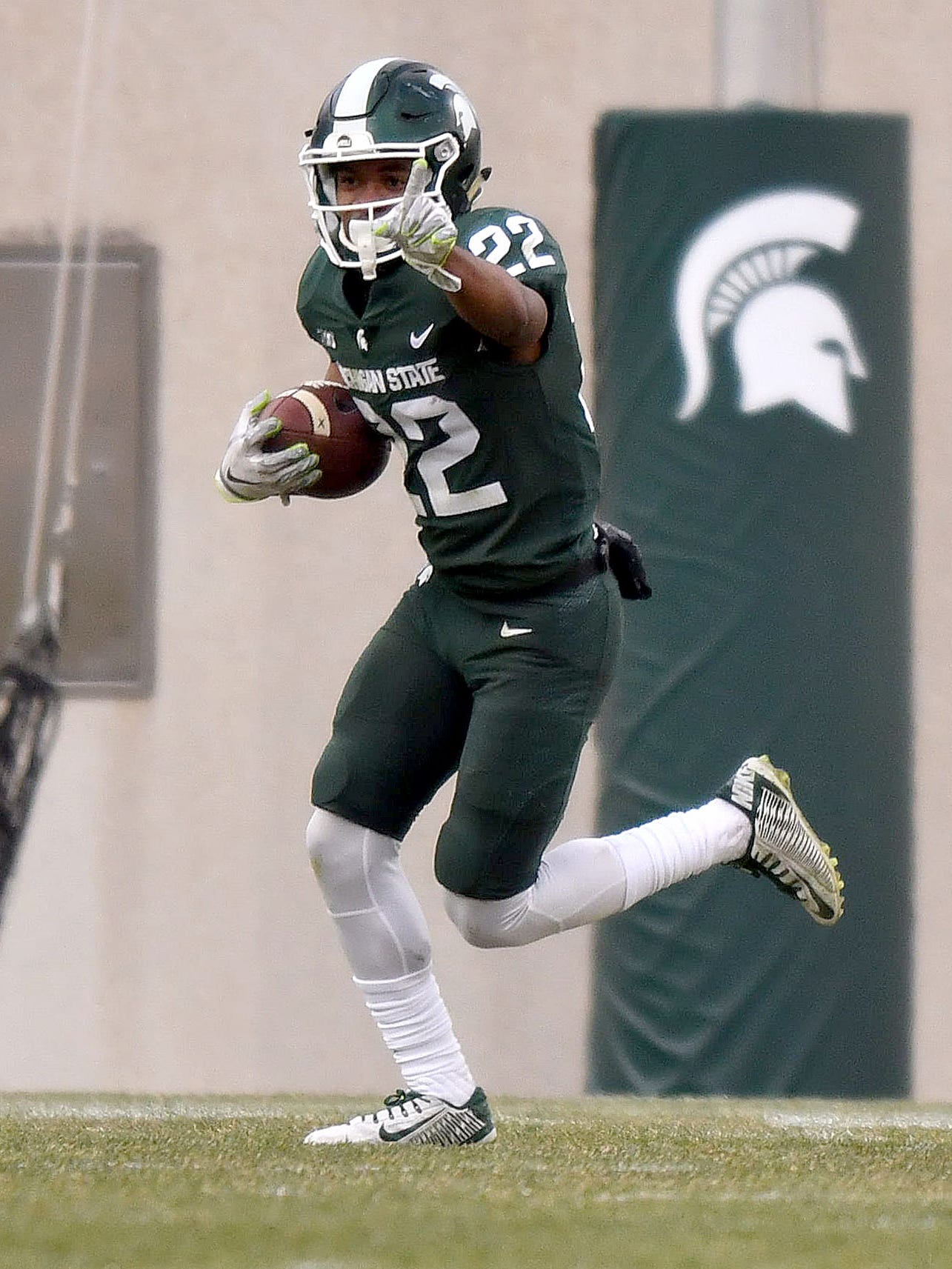 Cornerback – Josiah Scott, Soph. Scott was a freshman All-American according to ESPN, and he'll likely improve on that this season, adding an interception in the spring game to his resume. Senior Tyson Smith is the most likely backup here, though the Spartans have plenty of depth with the likes of redshirt freshman Shakur Brown and early enrollee Kalon Gervin.