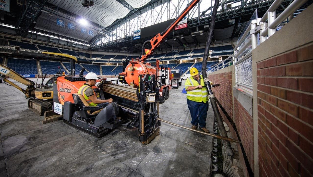 The Wi-Fi upgrades will enhance the fan experience during Lions games at Ford Field.
