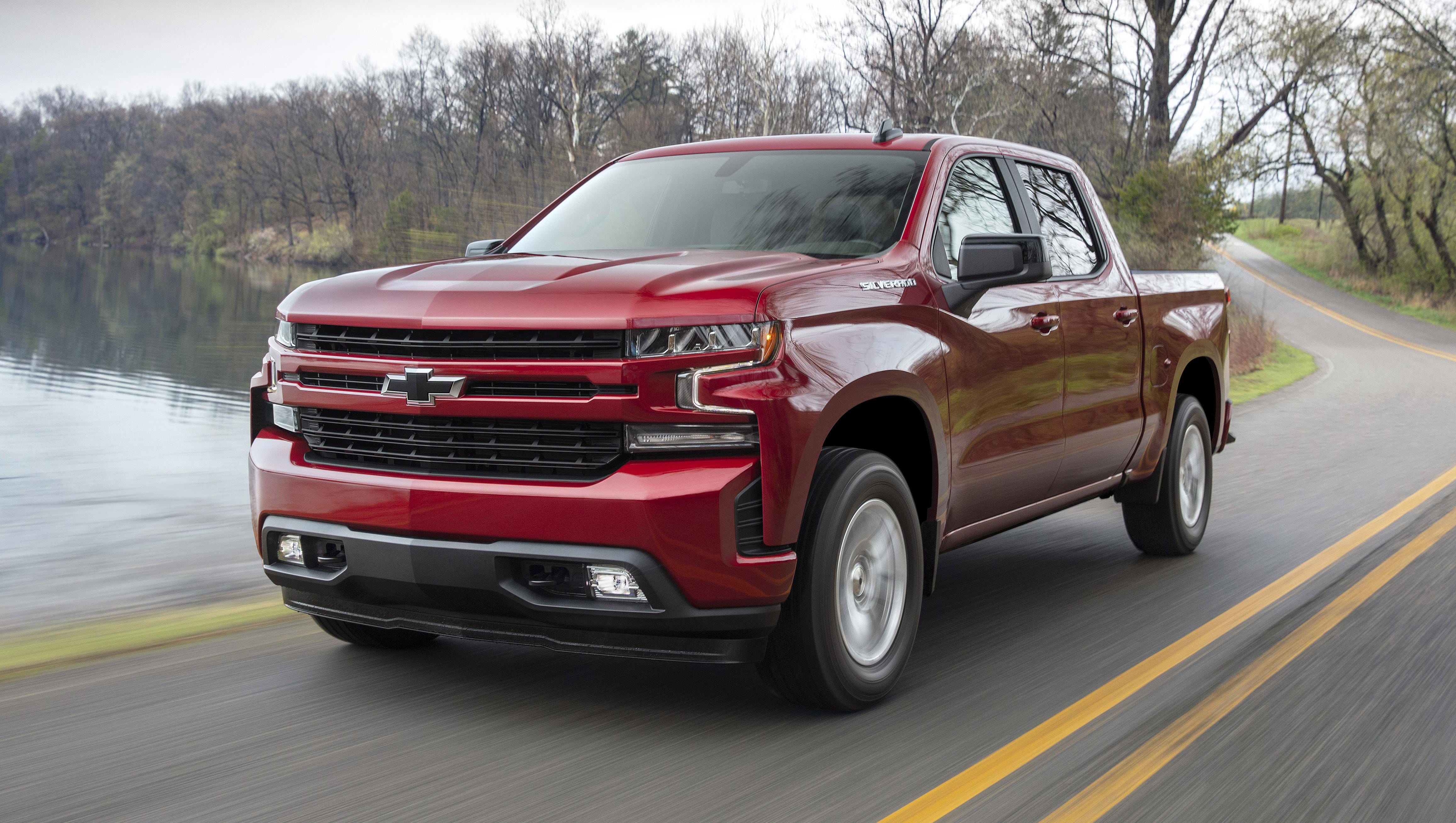 The 2019 Silverado debuted at the Detroit auto show earlier this year.