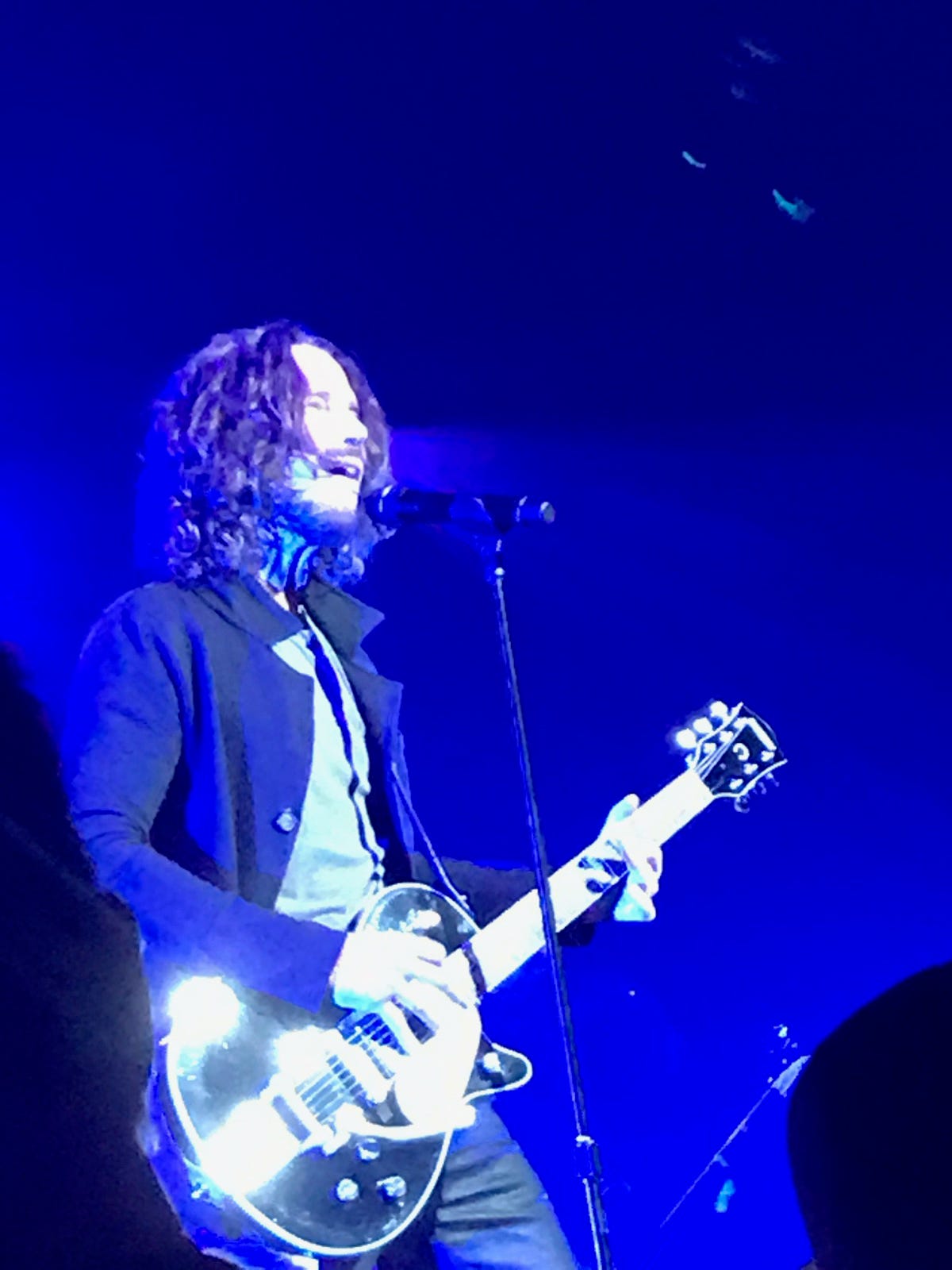 Chris Cornell gives his final concert Wednesday night, May 17, 2017,  at the Fox Theatre in Detroit.  He was found dead around midnight in a hotel room at the MGM Grand Detroit.