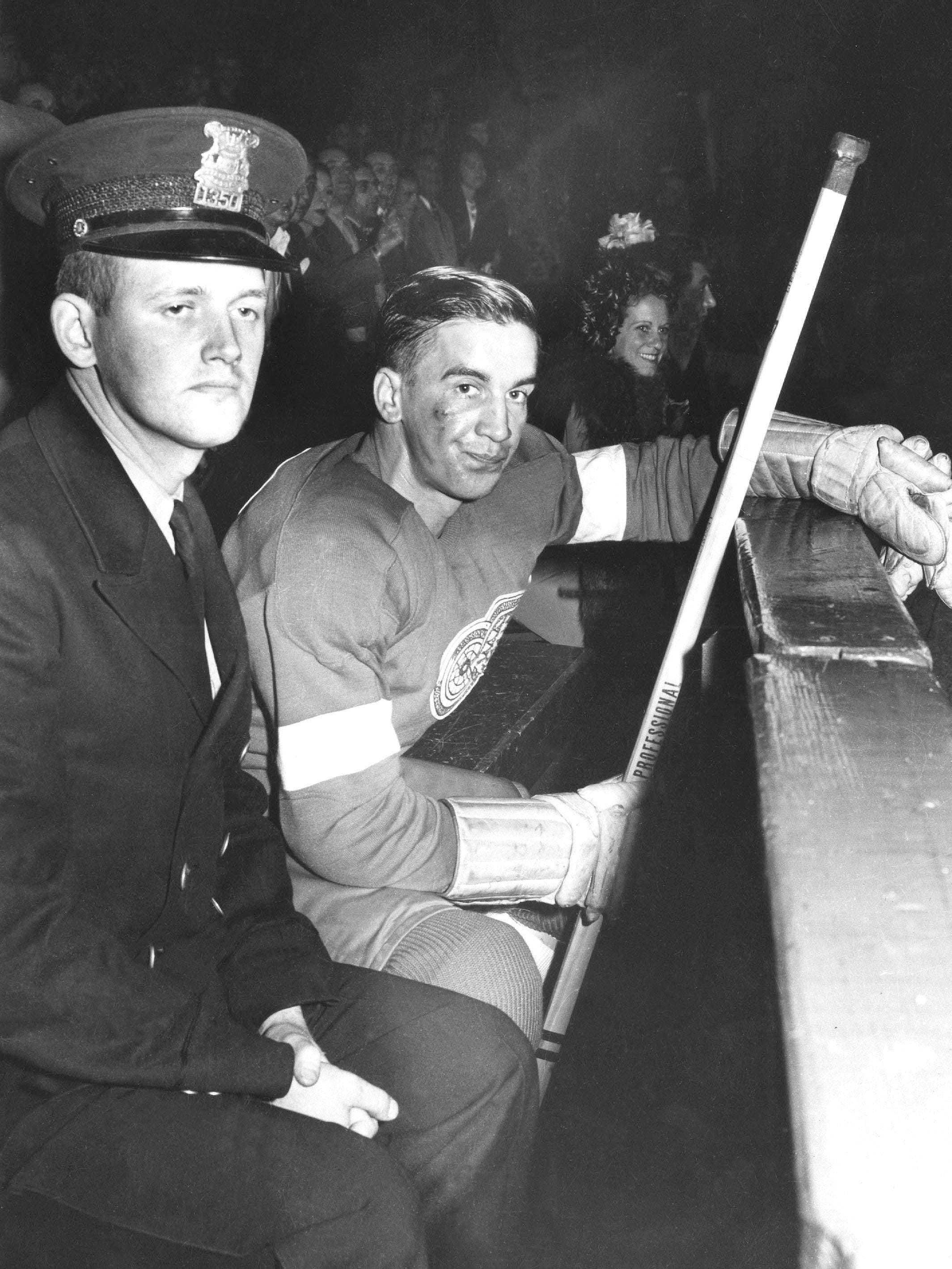 Ted Lindsay was an eight-time, first-team All-Star and was the NHL’s top scorer in 1950.