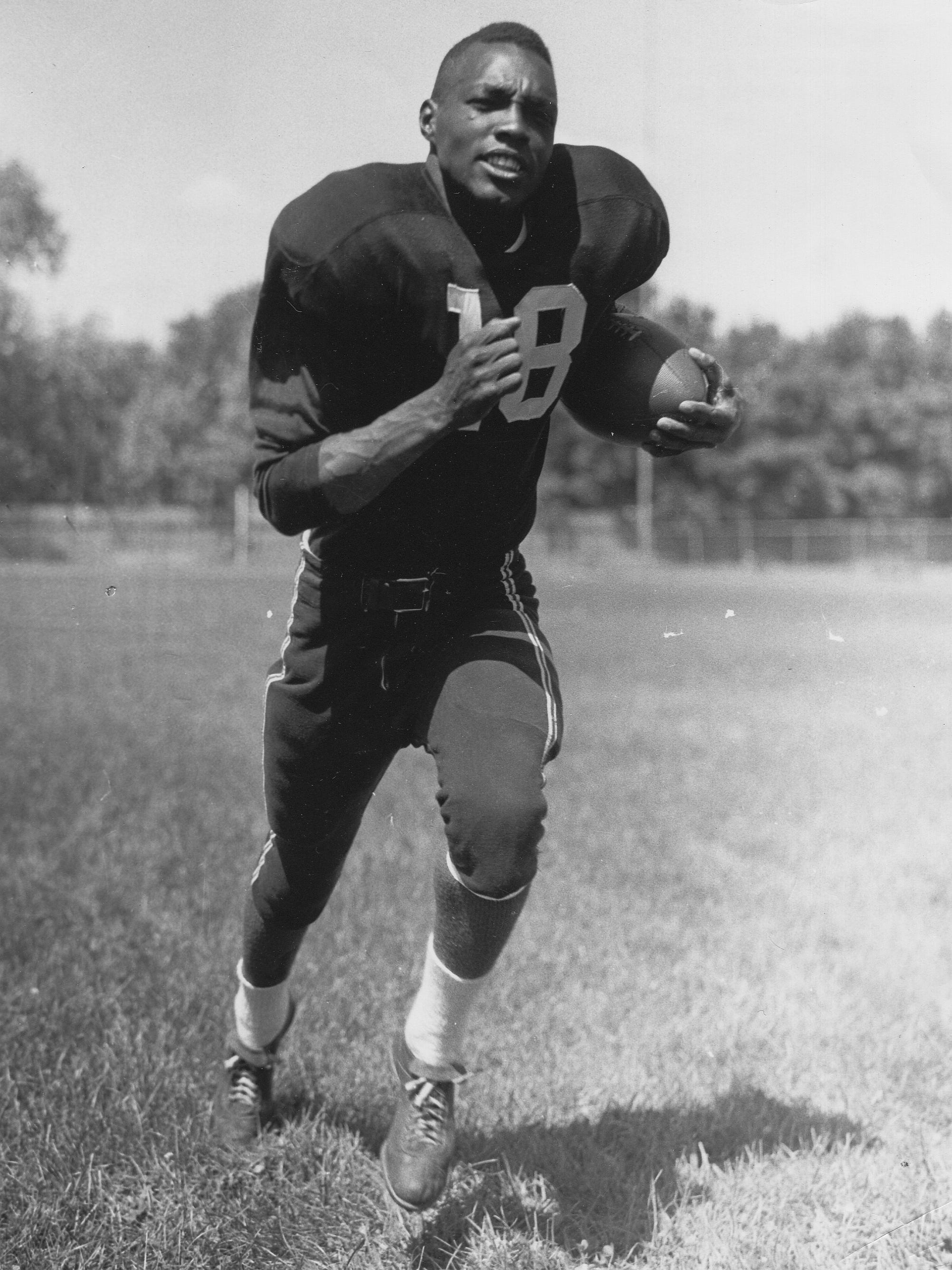 Wally Triplett wasn’t the first black player in the NFL or even on the Lions, who selected him in the 19th round in 1949. Nor was he the first black player drafted. But he was the first who bridged the two, becoming the first drafted black player to play in the NFL.
