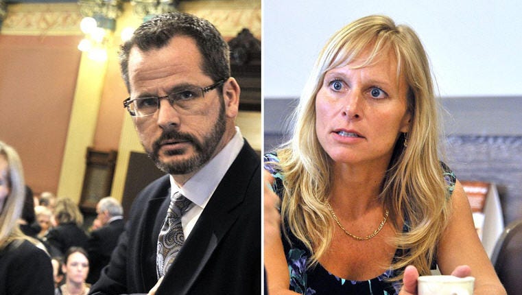 State representatives Todd Courser, R-Lapeer, and Cindy Gamrat, R-Plainwell, wanted their aides to help cover up their personal relationship.