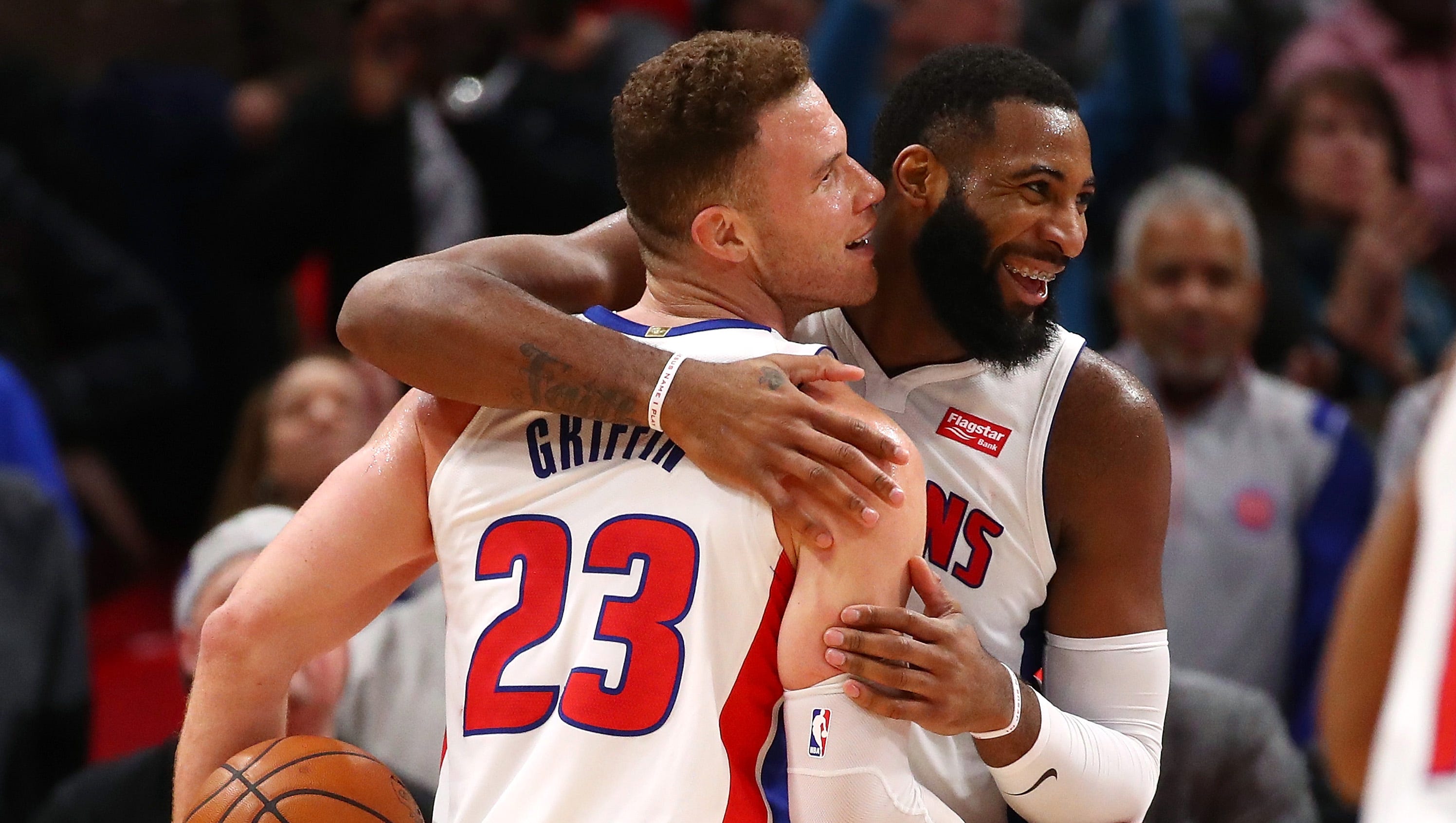 Blake Griffin and Andre Drummond