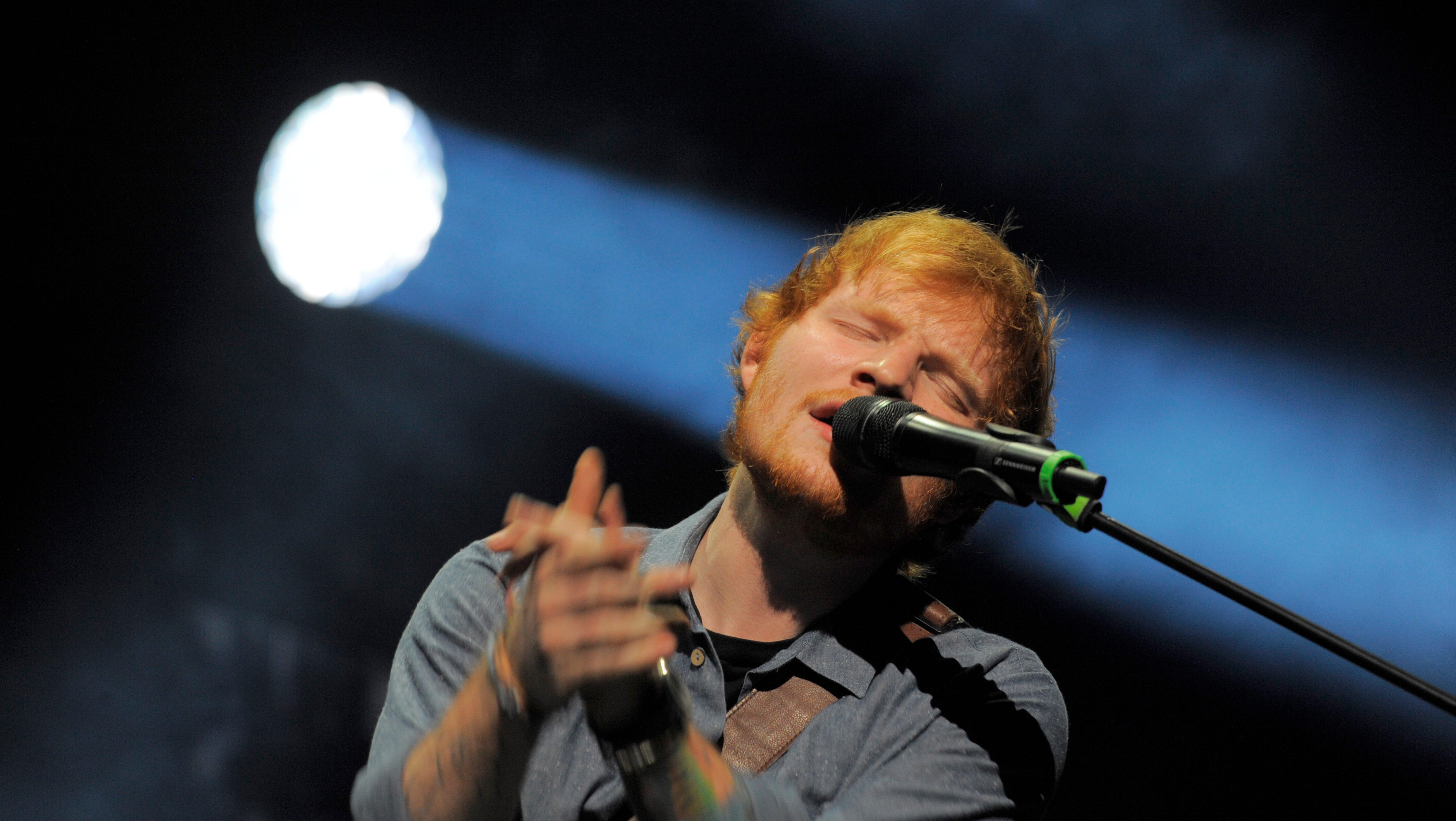 Ed Sheeran takes his tour to Toronto next.