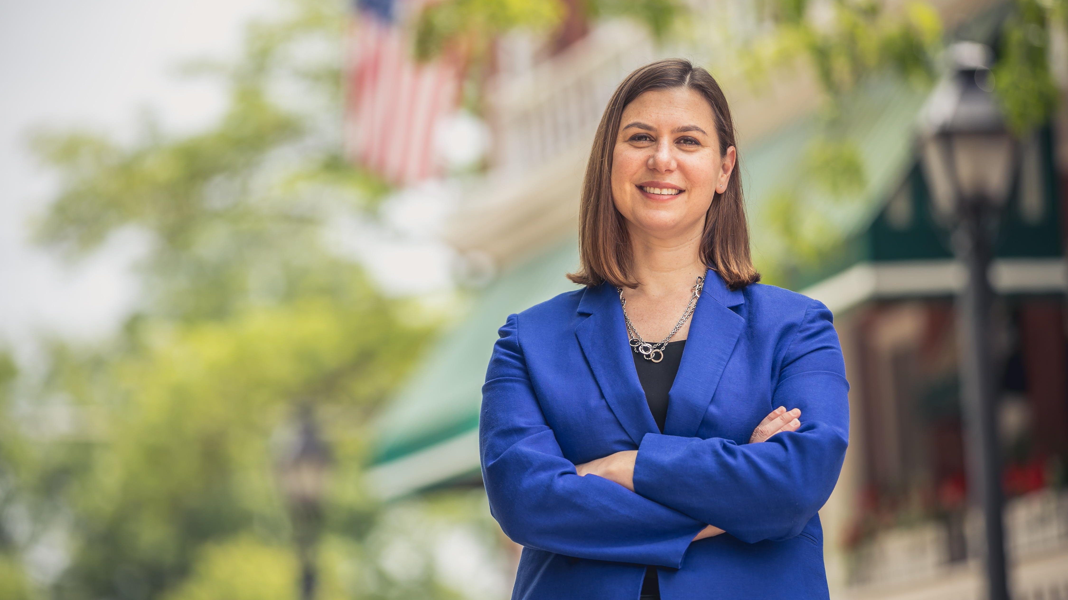 Democrat Elissa Slotkin is running against sophomore Rep. Mike Bishop, R-Rochester, in the 8th District.