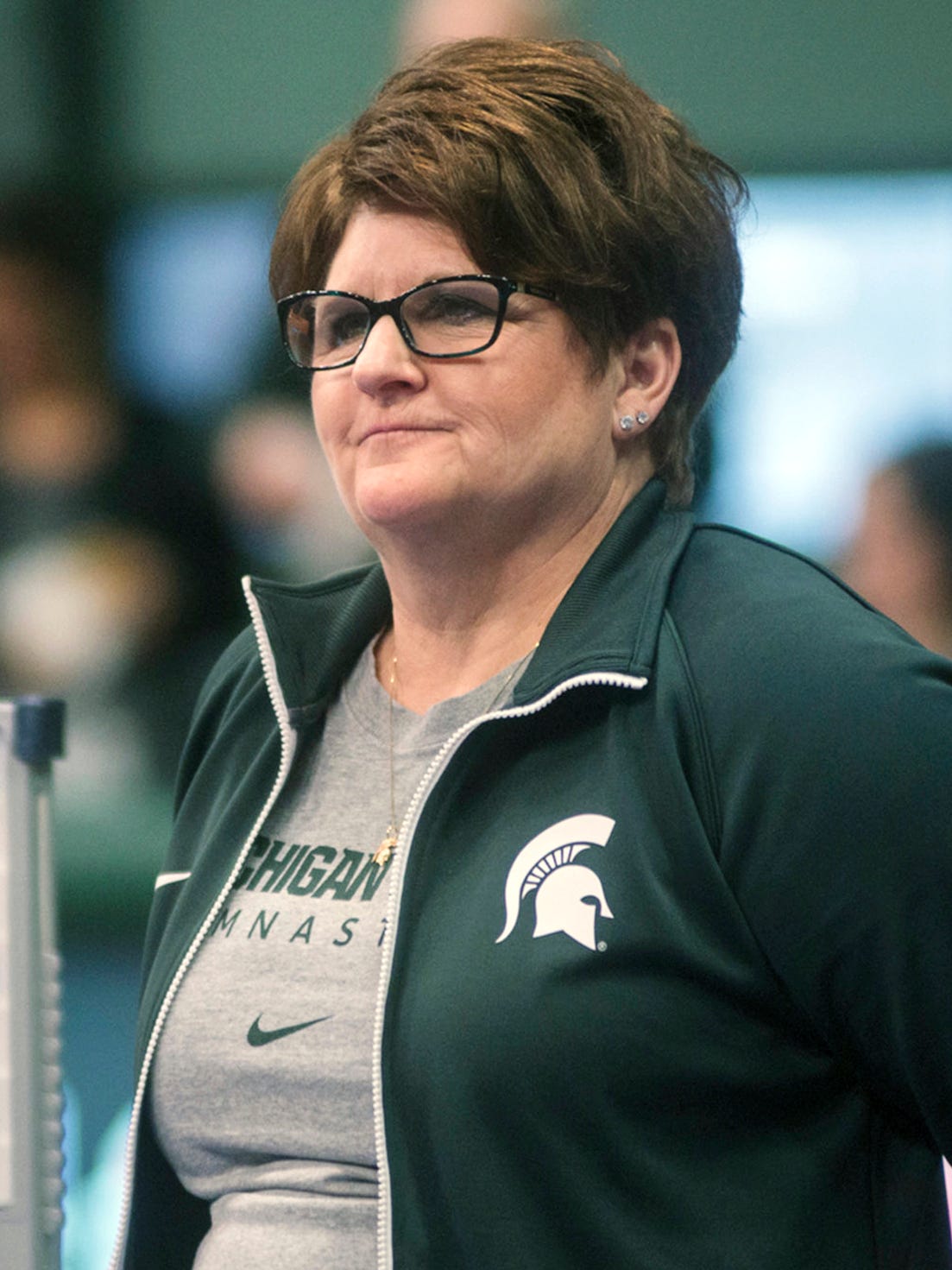 1997: Larissa Boyce told a coach about Nassar, who insisted that Boyce tell MSU's head gymnastics coach, Kathie Klages, above. "(Klages) just couldn't believe that was happening," said Boyce. "She said I must be misunderstanding what was going on."