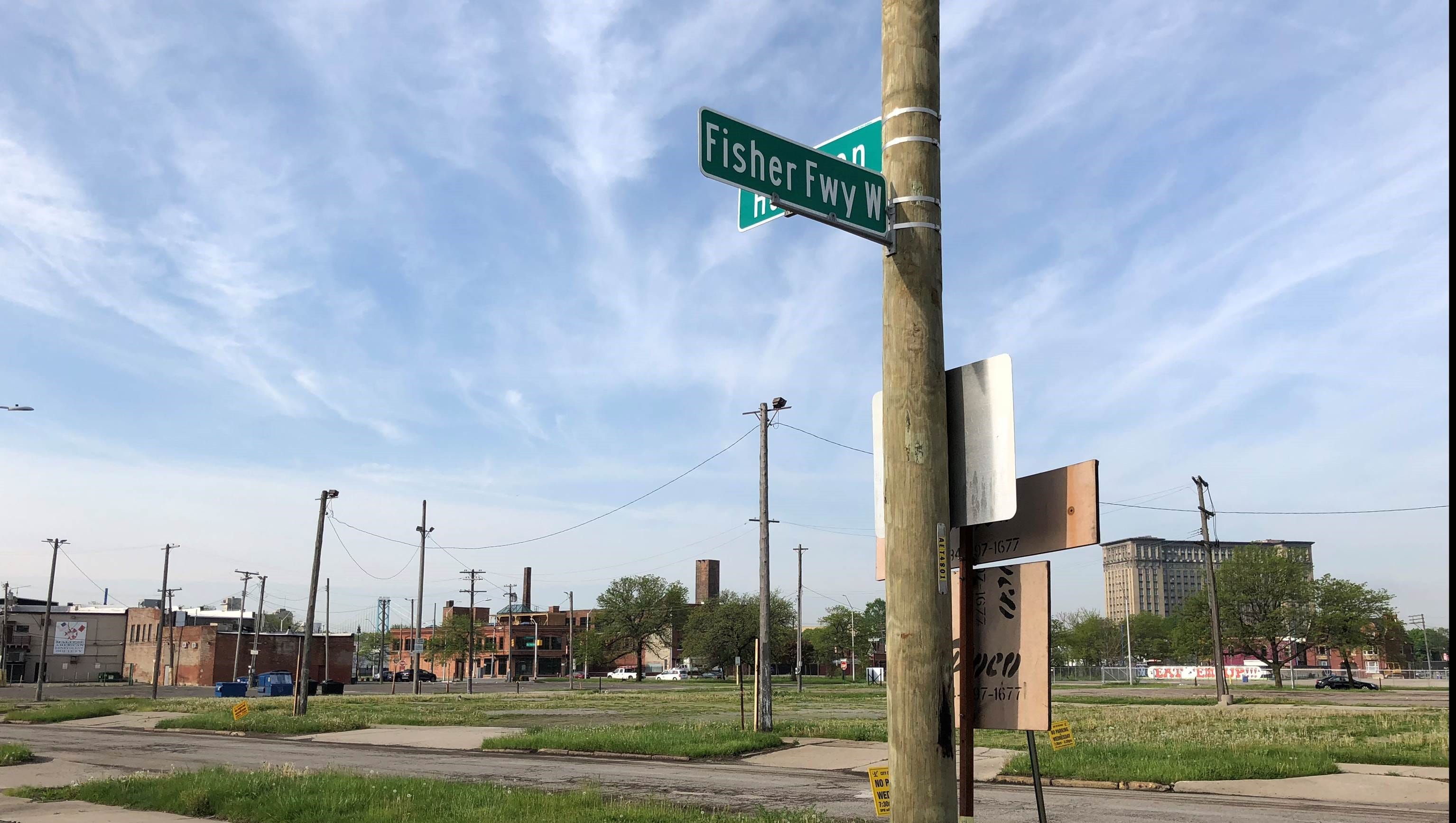 Ford Motor Co. is considering building a parking deck on the empty Corktown lots near the Michigan Central Depot, which it purchased from the Moroun family this week.