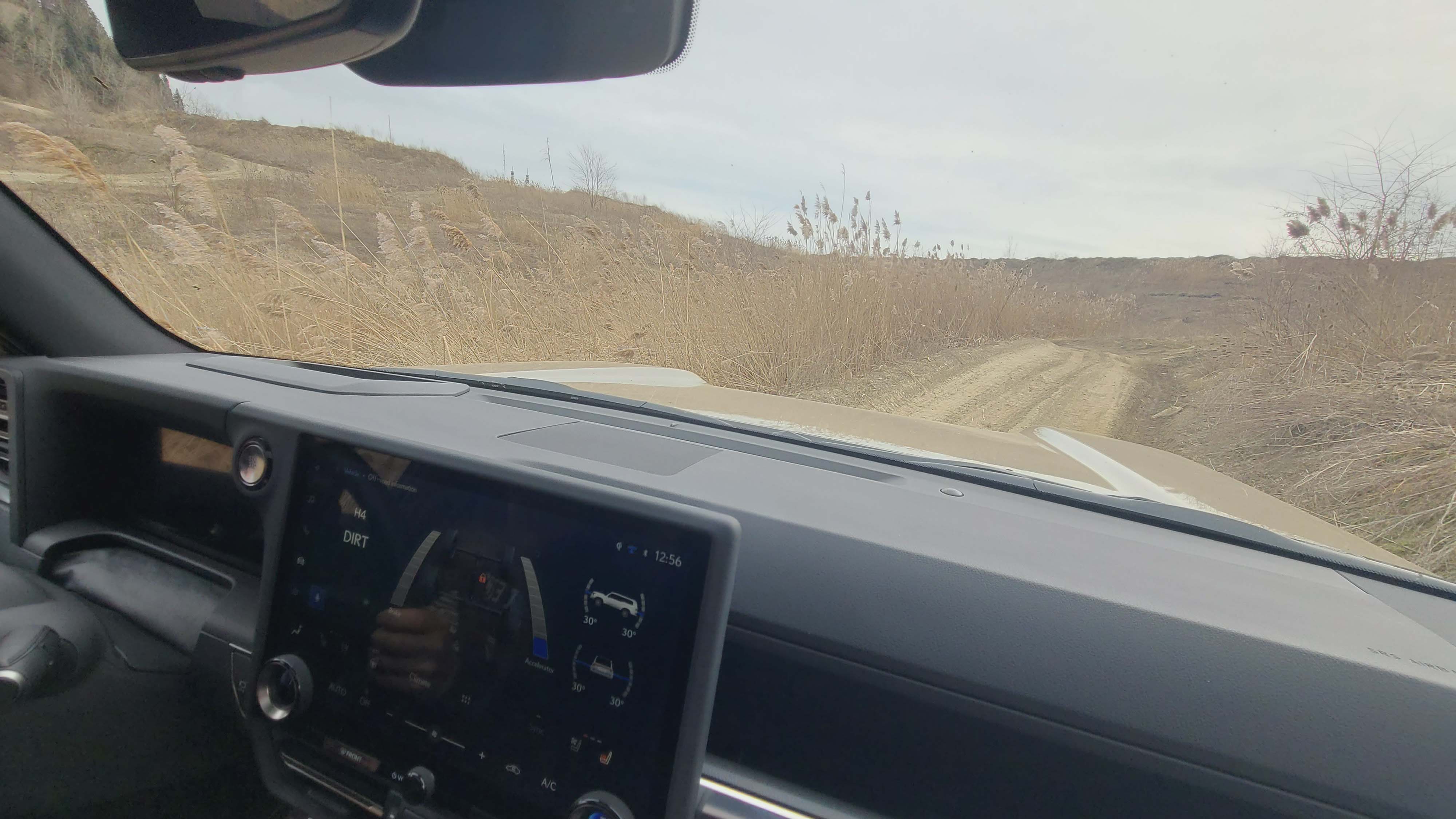The 2024 Lexus GX 550 4WD goes off-roadin' on Holly Oaks trials.