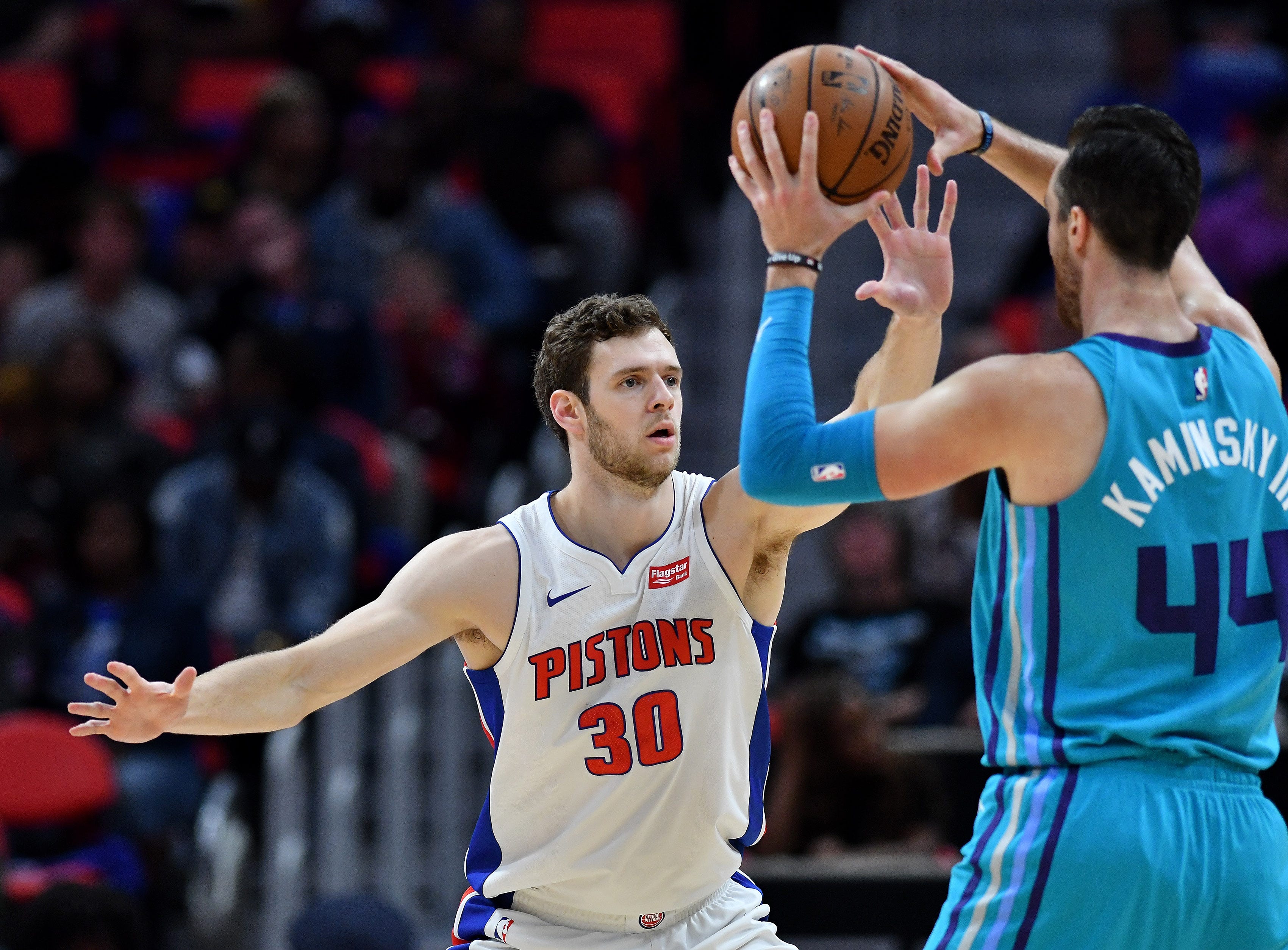 9. Jon Leuer, F/C: Injuries sidelined the versatile big man for all but eight games last season. As a reserve in 2016-17, Leuer had impressive numbers but might best be used as a stretch center or power forward. He could see more time behind Blake Griffin and his 3-point shooting will be a welcome addition to a reserve group that struggled to generate offense.