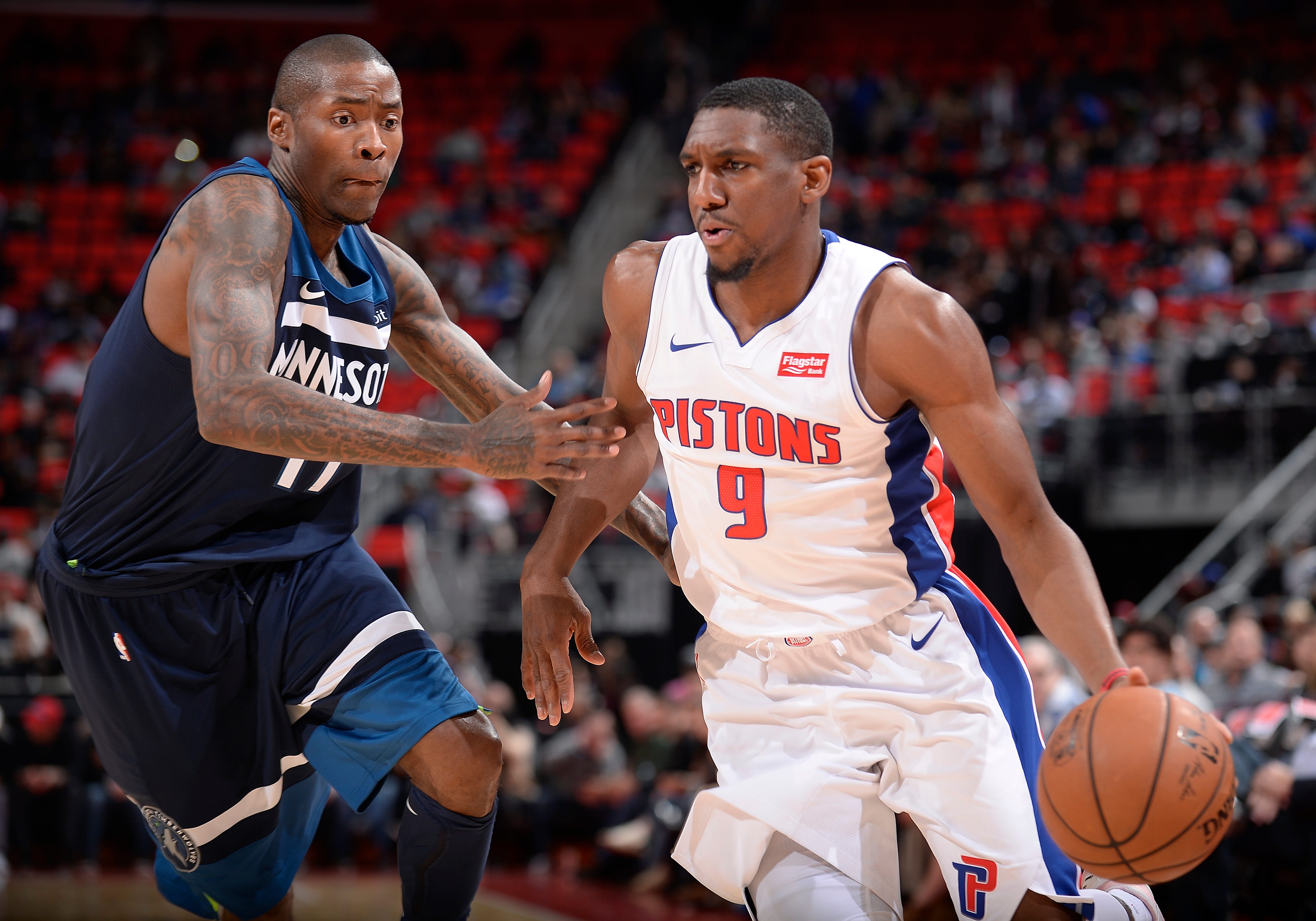 14. Langston Galloway, G: Originally pegged as a combo guard, Galloway didn’t get much of a chance to show what he could do as a point guard. Even worse, he fell behind Reggie Bullock and Luke Kennard as an option at shooting guard. He’s a streaky shooter on a team that simply needed consistency. This will be a big year to try to regain some of that traction.