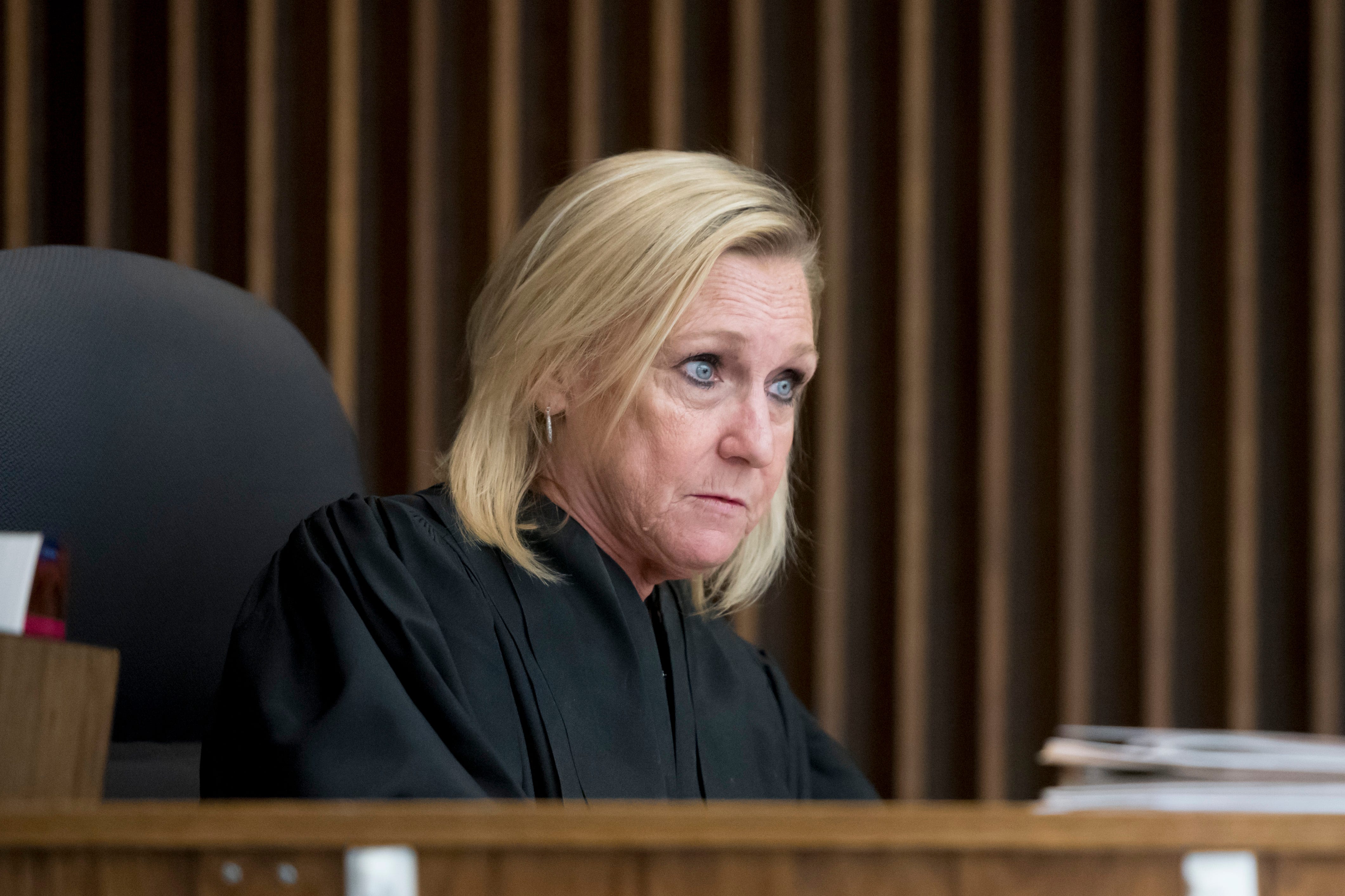 Judge Catherine Steenland at 39th District Court in Roseville, May 4, 2017.