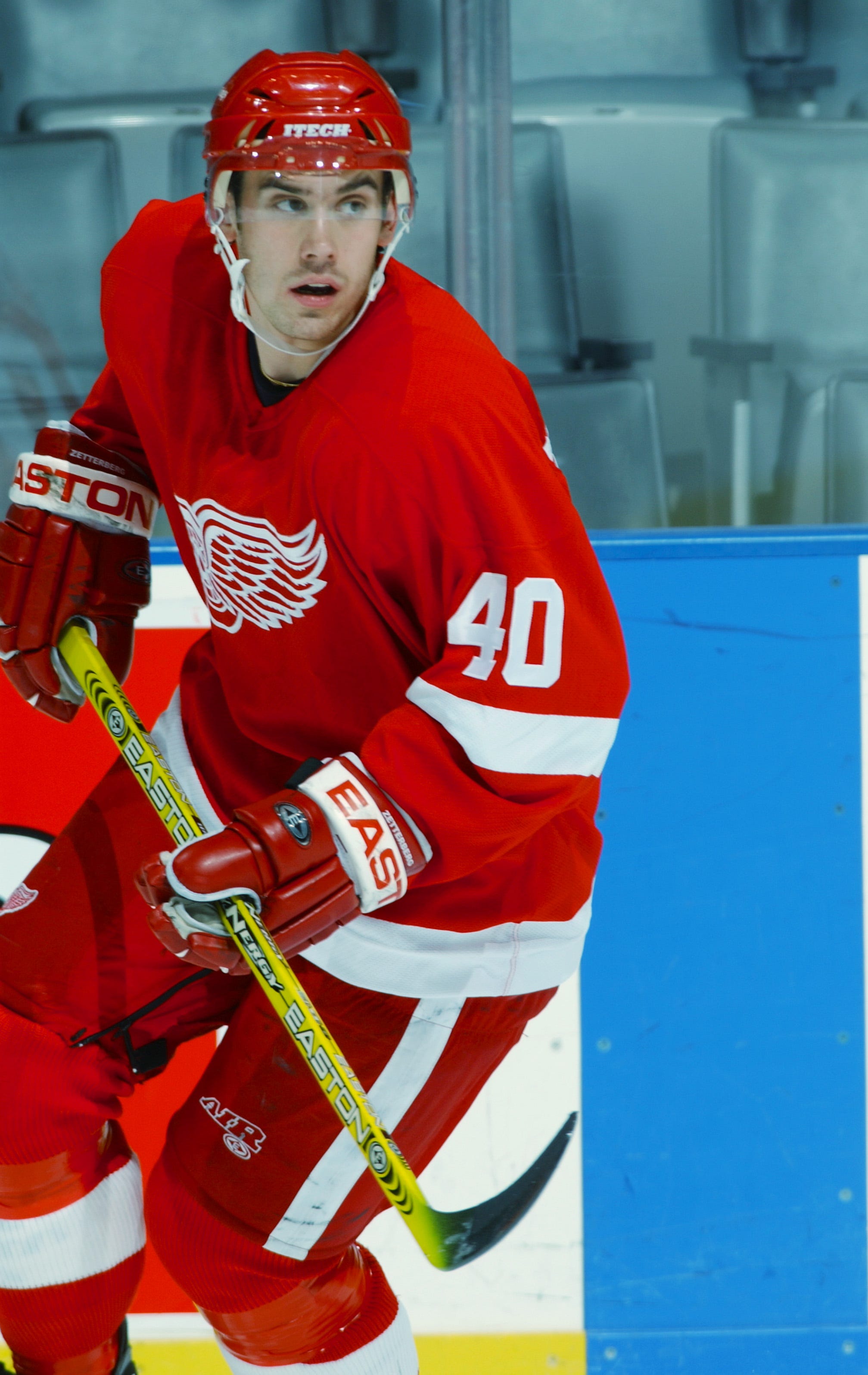 Henrik Zetterberg had 22 goals and 22 assists in 79 goals during his first season with the Red Wings in 2002-03.