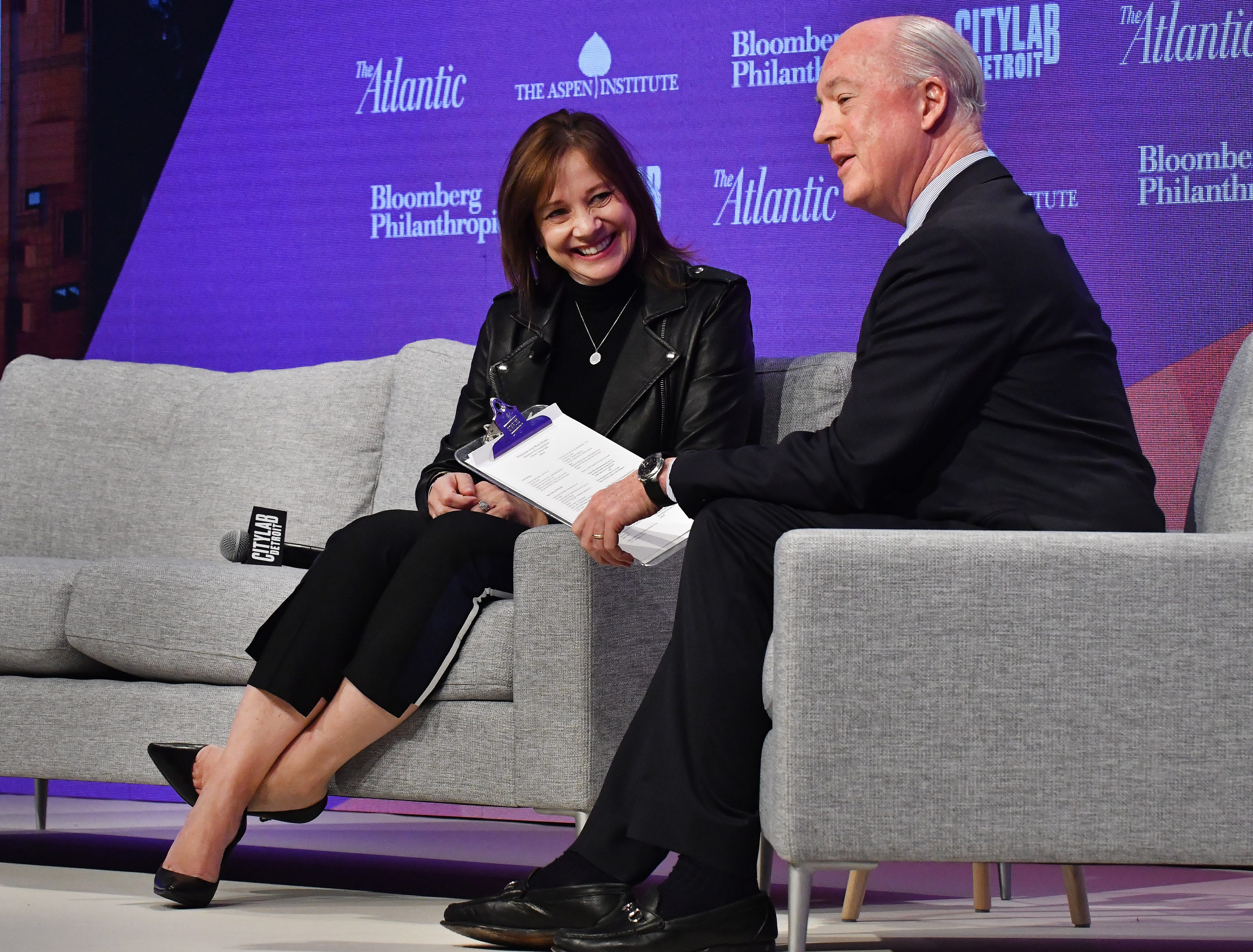 Under CEO Mary Barra, left, GM is delivering fat truck and SUV profit margins in North America, better positioning the automaker to invest in new technologies in the mobility, autonomy and electrification spaces.