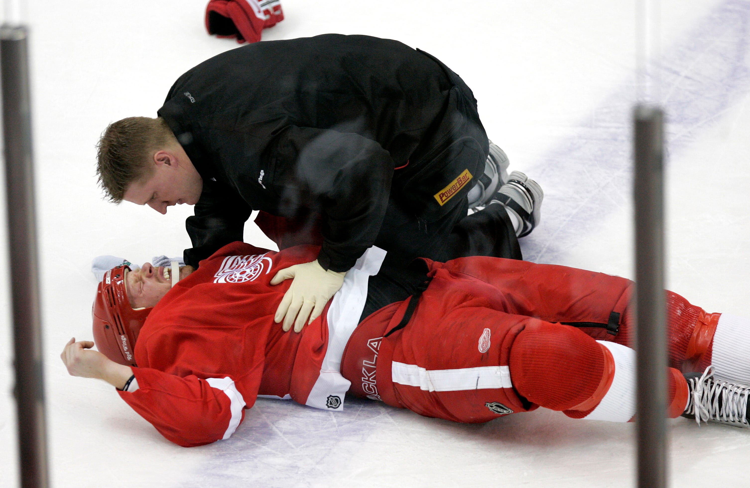 Former Red Wings player Johan Franzan continues to deal with the effects of concussions sustained during his NHL career.
