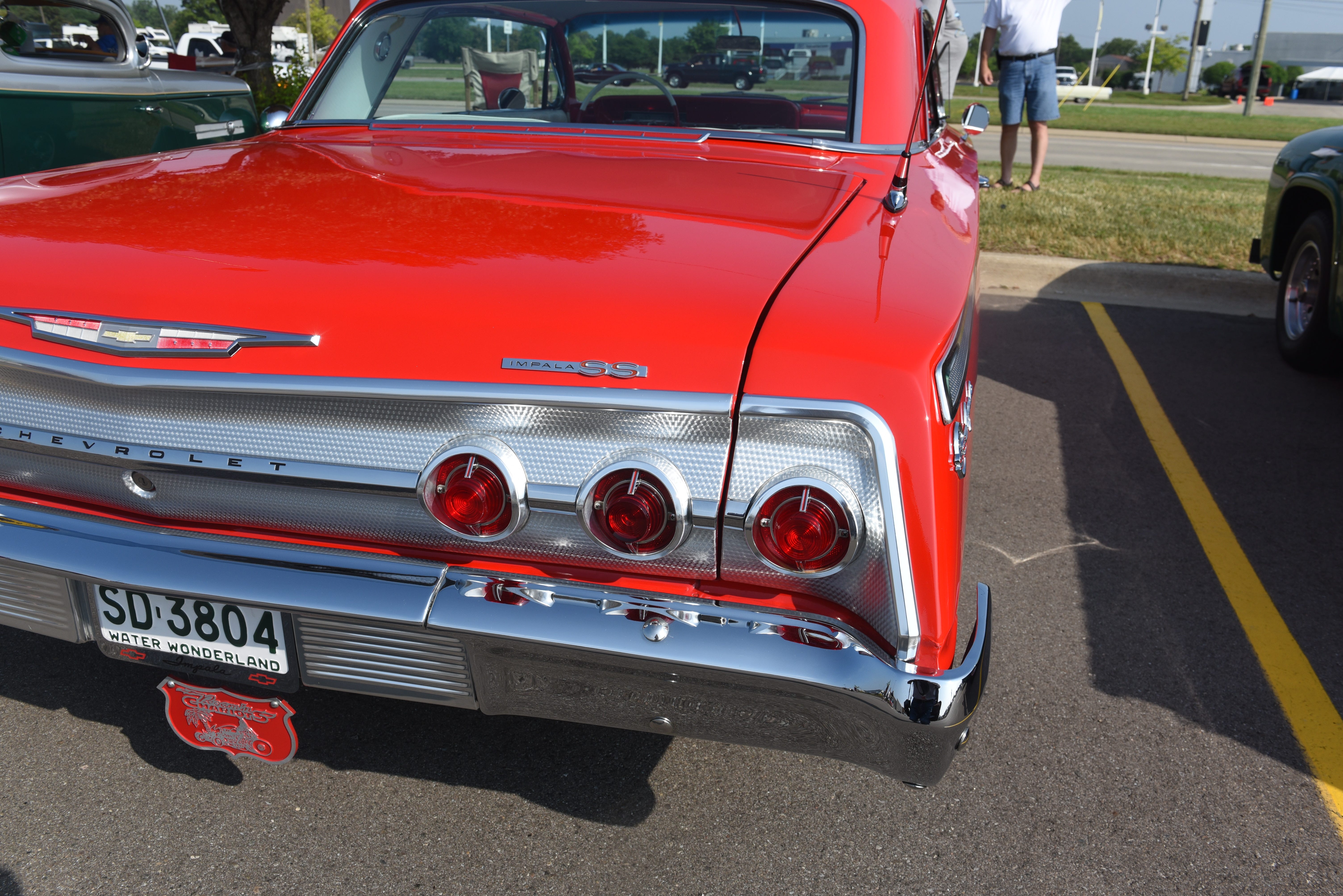 The 1962 Impala SS belonging to Lee Brown of Trenton was a crowd favorite along Fort Street for the Downriver Dream Cruise in Southgate on Saturday, June 30, 2018.