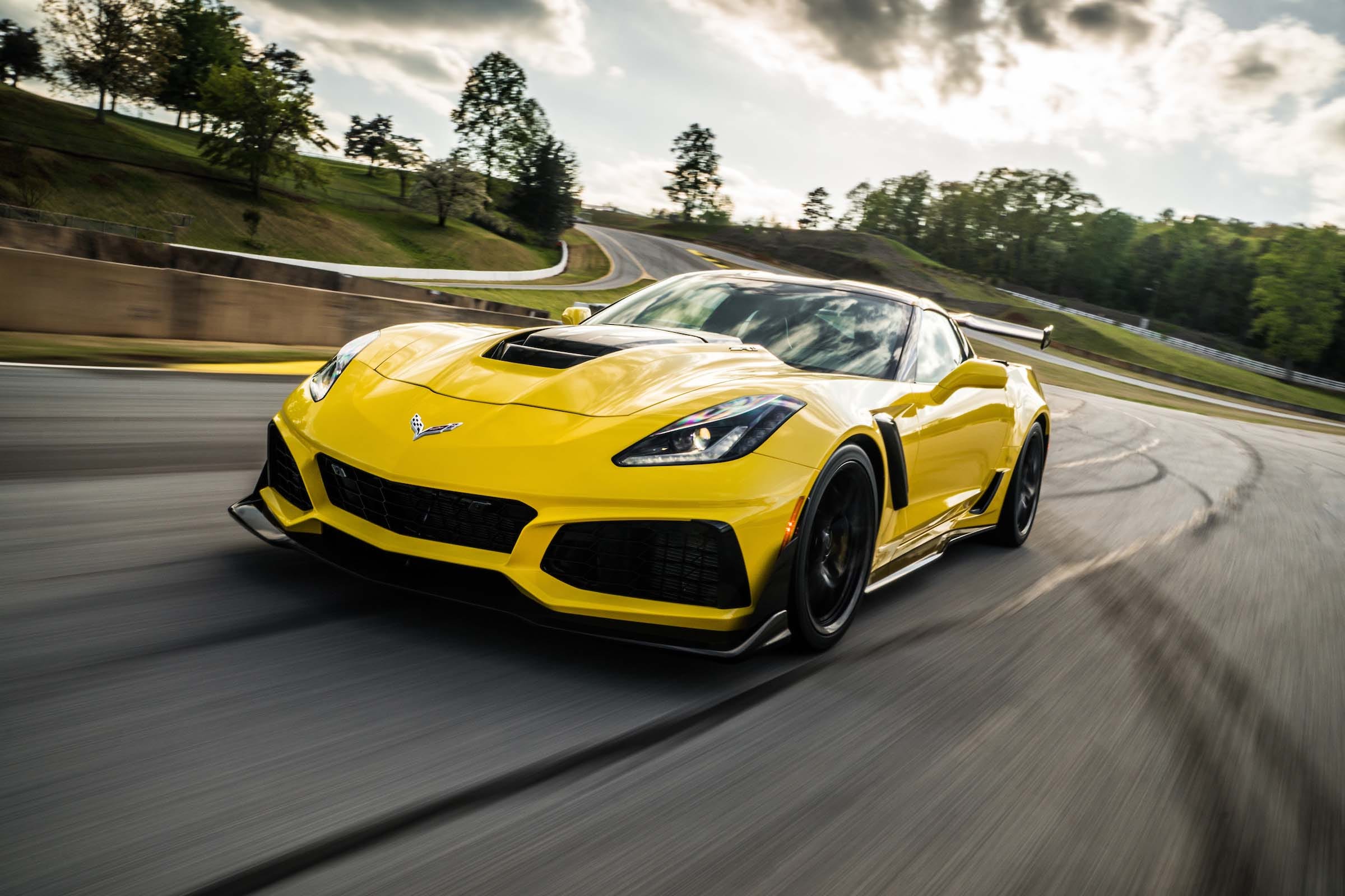 First runner-up for The Detroit News Vehicle of the Year is  the Corvette ZR1.