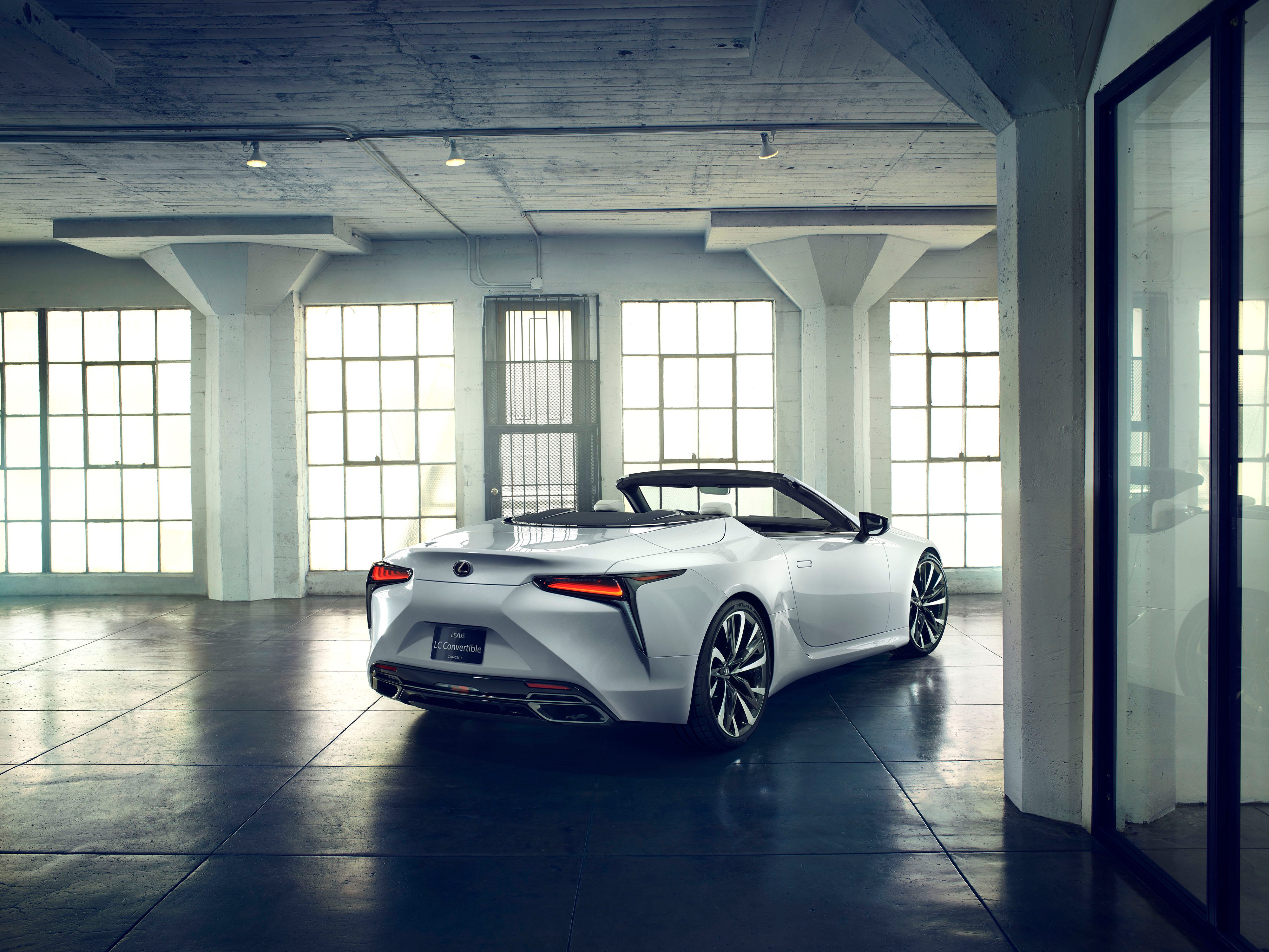 The Lexus LC Convertible Concept will make its debut at the 2019 North American International Auto Show.