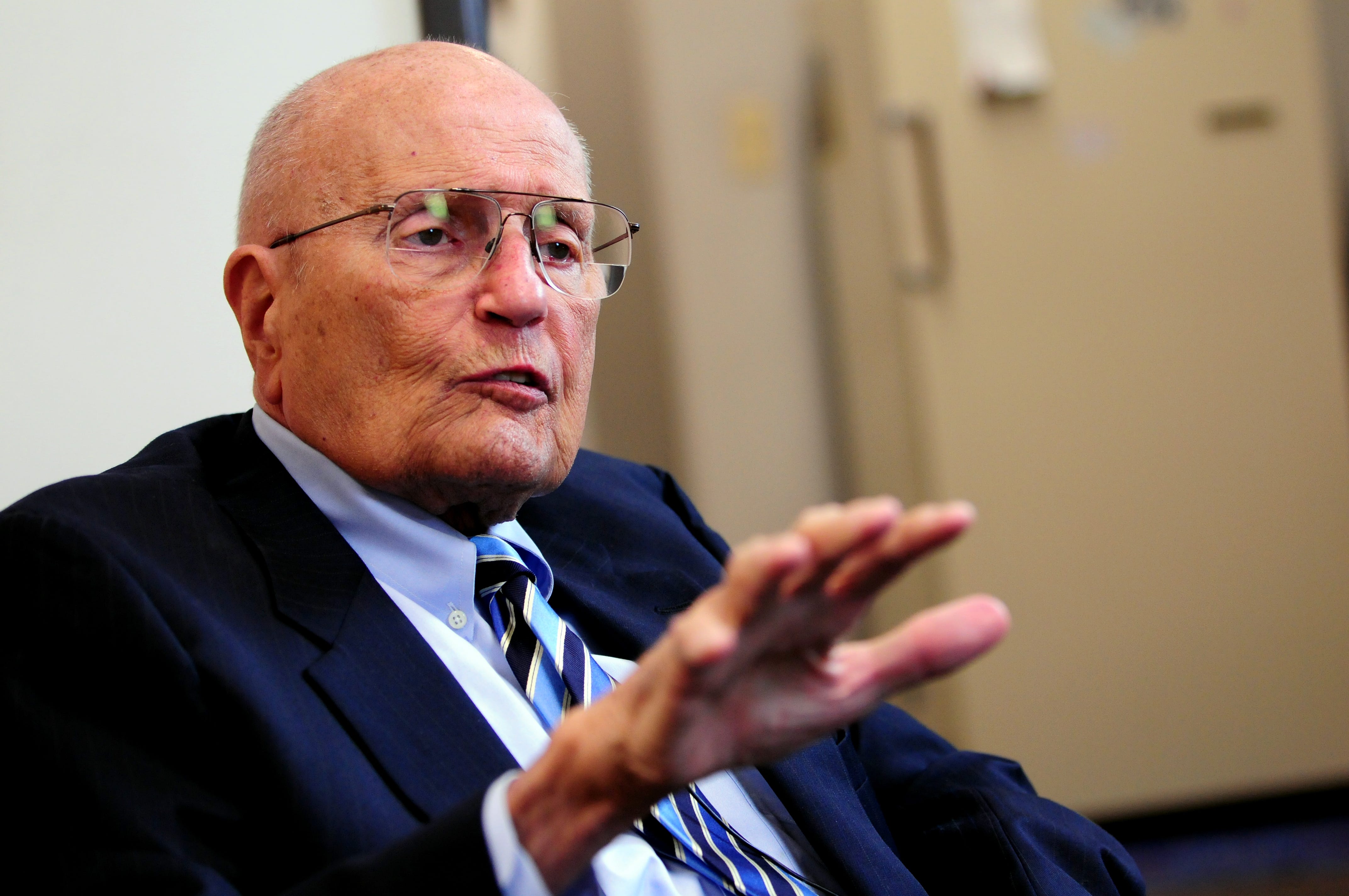 Dingell spent some of his final years in Congress bemoaning the lack of cooperation and compromise that often brought the passage of legislation to a grinding halt. "I've never seen such small-minded, miserable behavior in this House of Representatives and such a disregard of our responsibilities to the people," he said.
