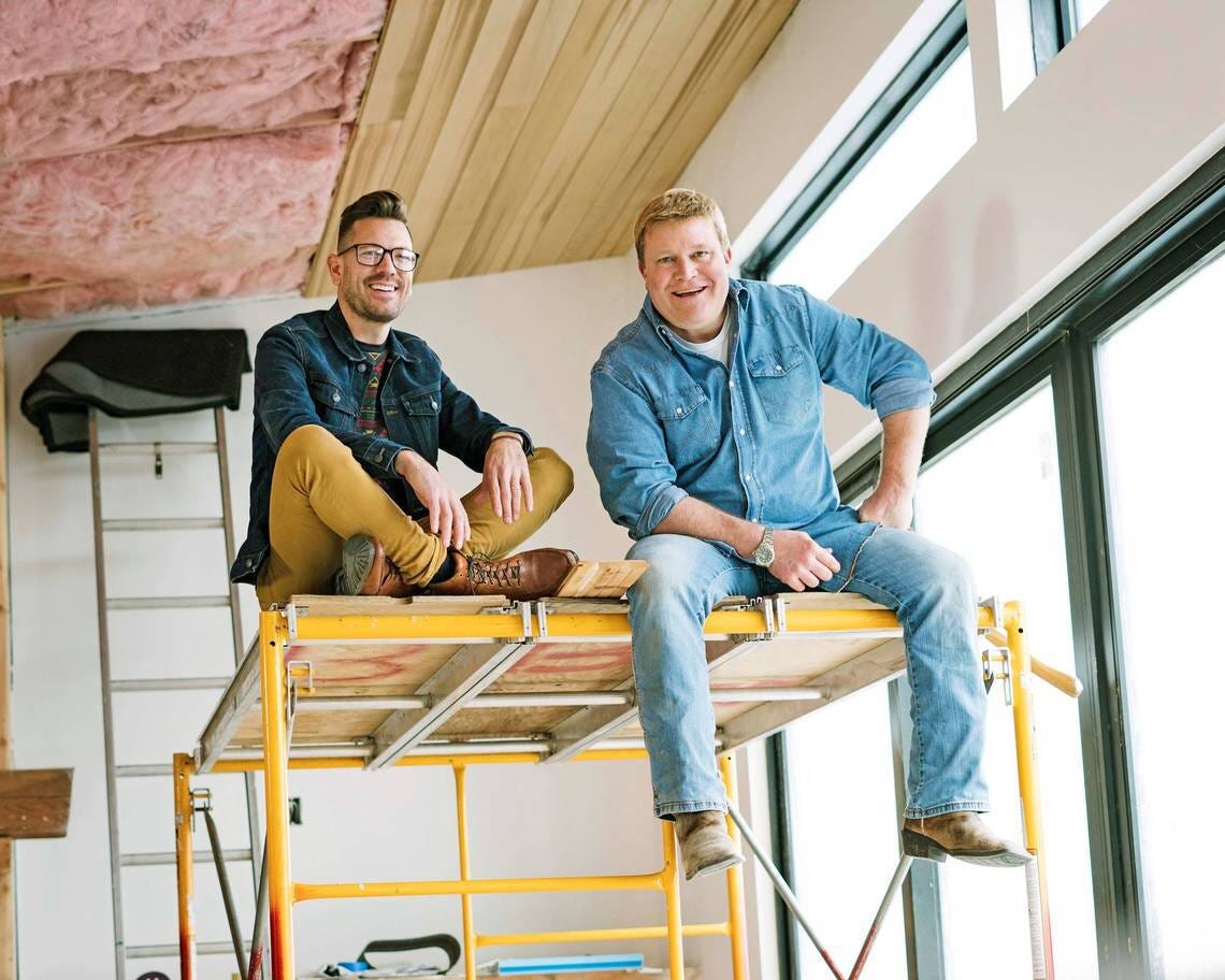 Luke Caldwell and Clint Robertson of HGTV's "Boise Boys" will offer their tips for cottage and cabin design and renovation at the 12th annual Cottage and Lakefront Living Show.