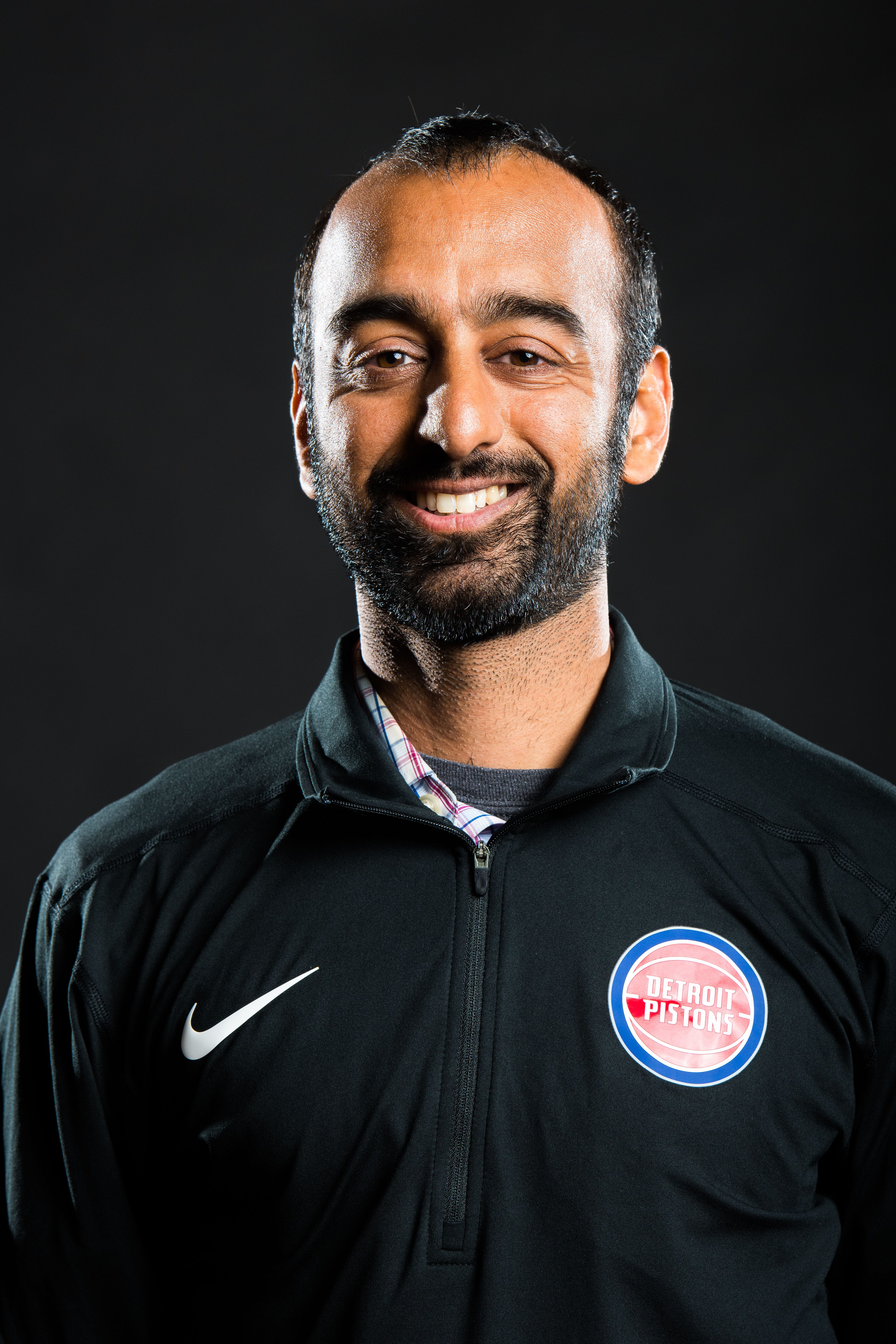 Pistons assistant GM Sachin Gupta has a bachelor’s degree in Computer Science and Electrical Engineering from MIT.