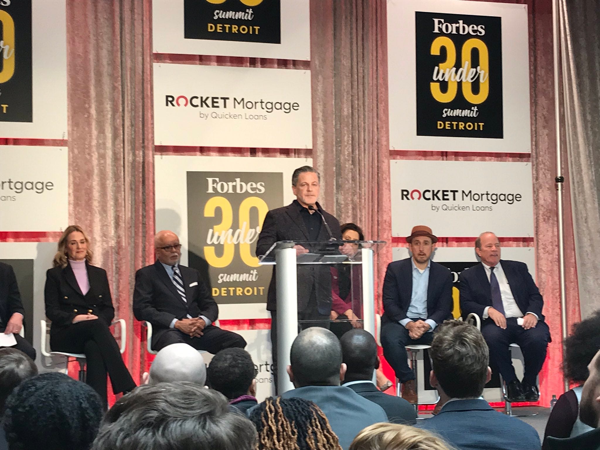 Dan Gilbert, founder and chairman of Quicken Loans, said the Forbes Under 30 summit is a three-year commitment. It will take place in October 2019, 2020 and 2021.