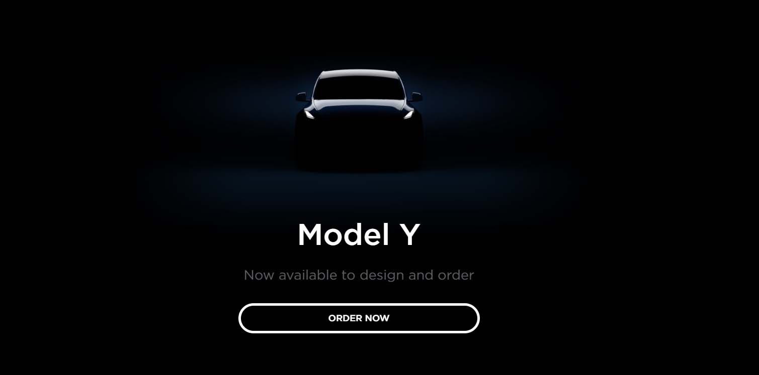 The Tesla Model Y SUV is on sale online now. The $47,000, long-range version - the $39,000 standard model won't be available until 2021.