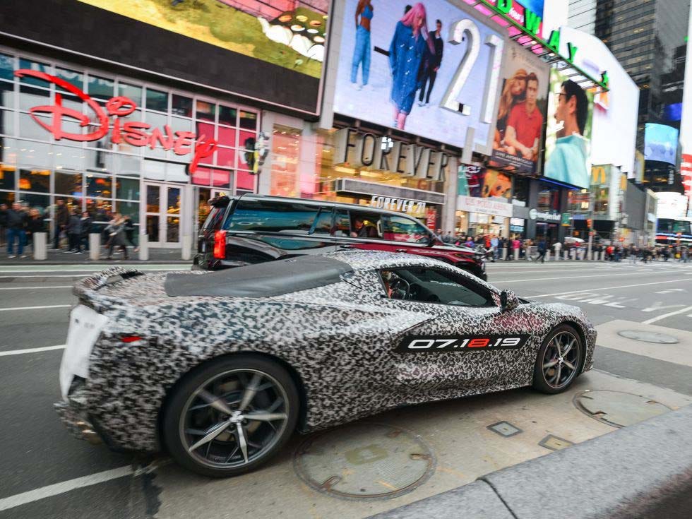 Big Foot in the Big Apple. GM finally confirmed the long-anticipated mid-engine Corvette in New York Thursday night.