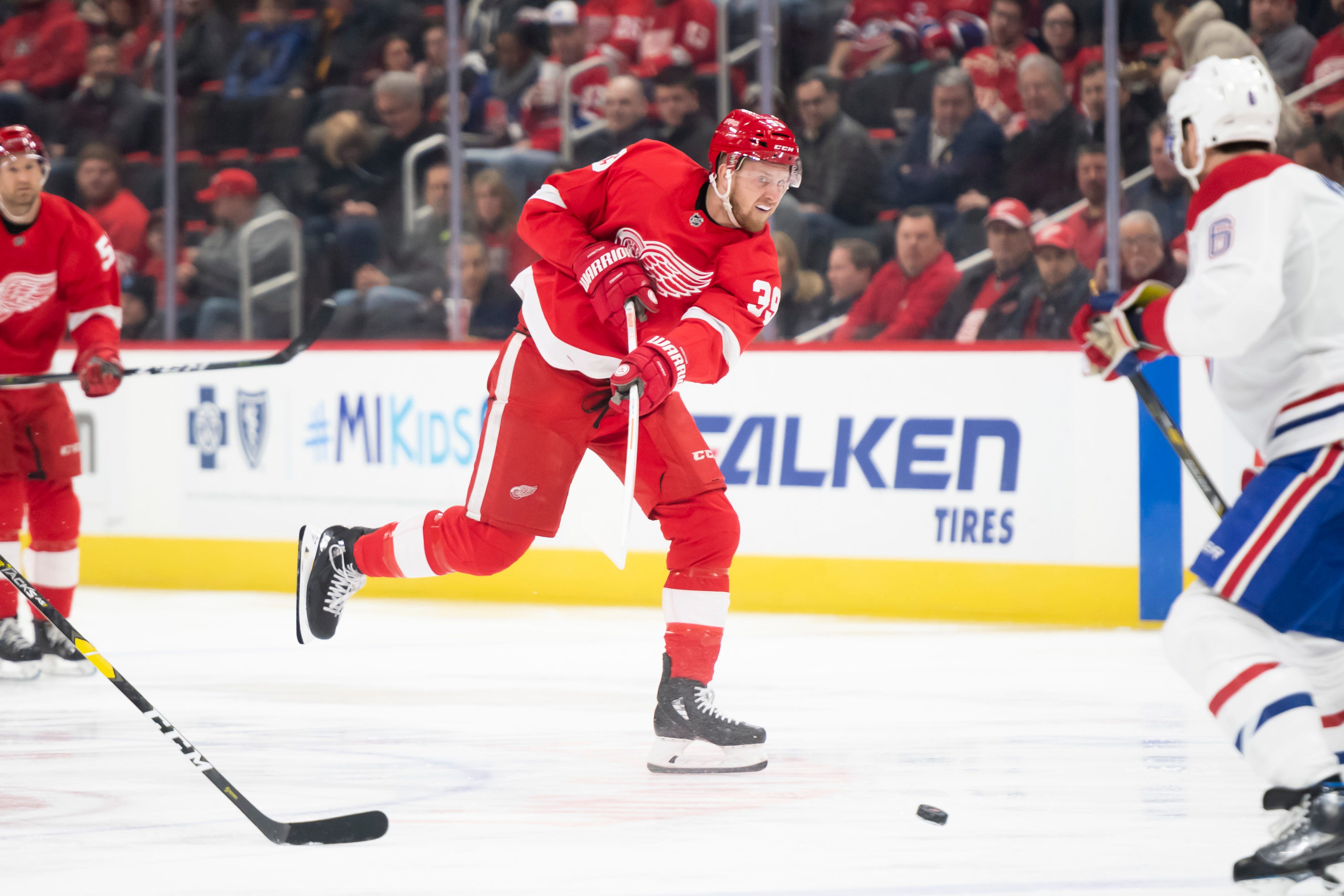 6. Anthony Mantha, right wing. Mantha had 25 goals and 48 points in 67 games, and cemented his position among the organization’s building blocks. A gifted scorer, underrated passer, and physical when the need arises, Mantha is gradually erasing concerns regarding his inconsistency.
