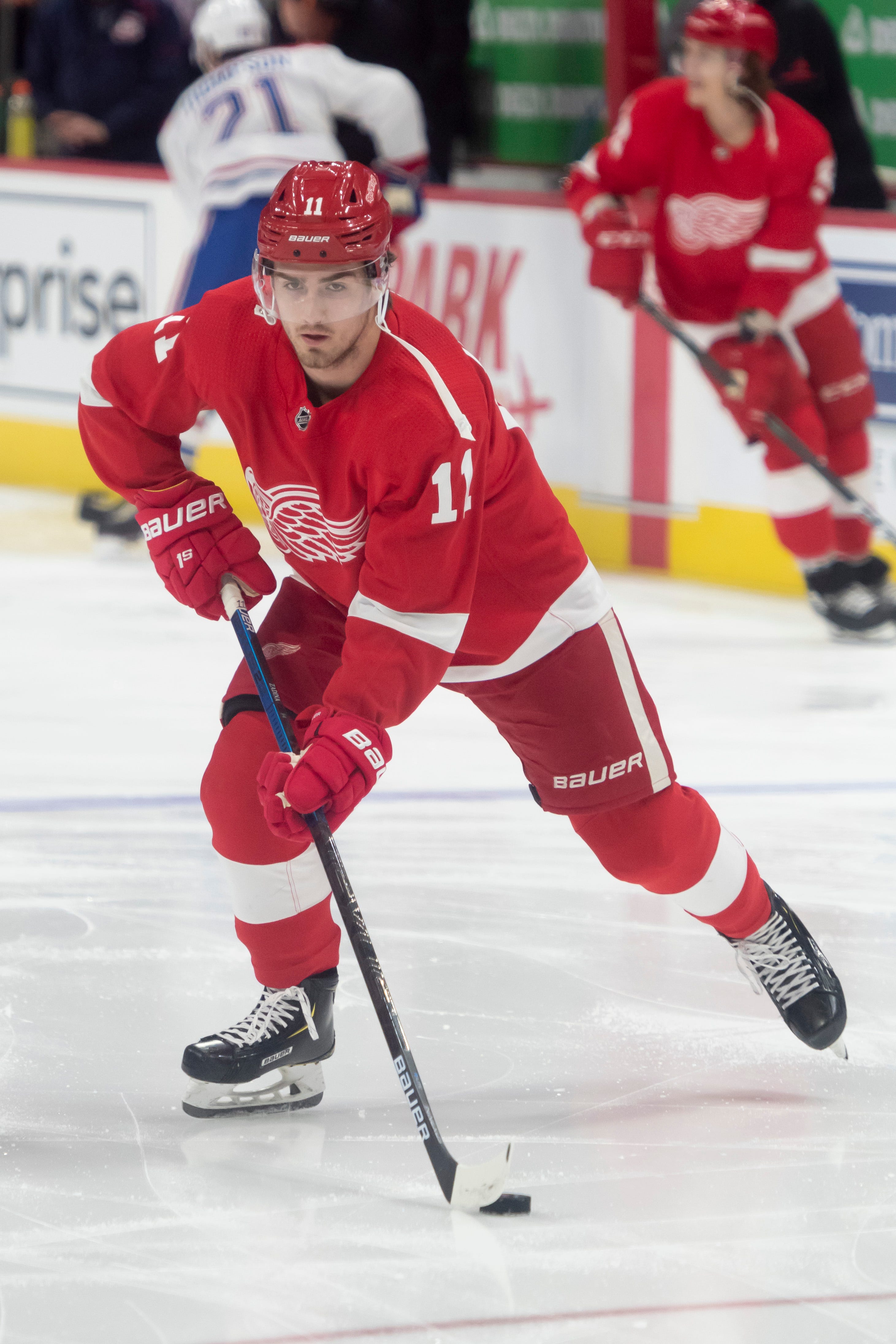 3. Filip Zadina, right wing. The hype and expectations after Zadina was drafted last June were excessive and, at least initially, unrealistic. Zadina wasn’t ready for the NHL last October, but inched closer as the regular season went on. He had three points (one goal) in a nine-game look-see in early March. Zadina’s potential and game-breaking ability make him an elite prospect, a valuable commodity going forward.