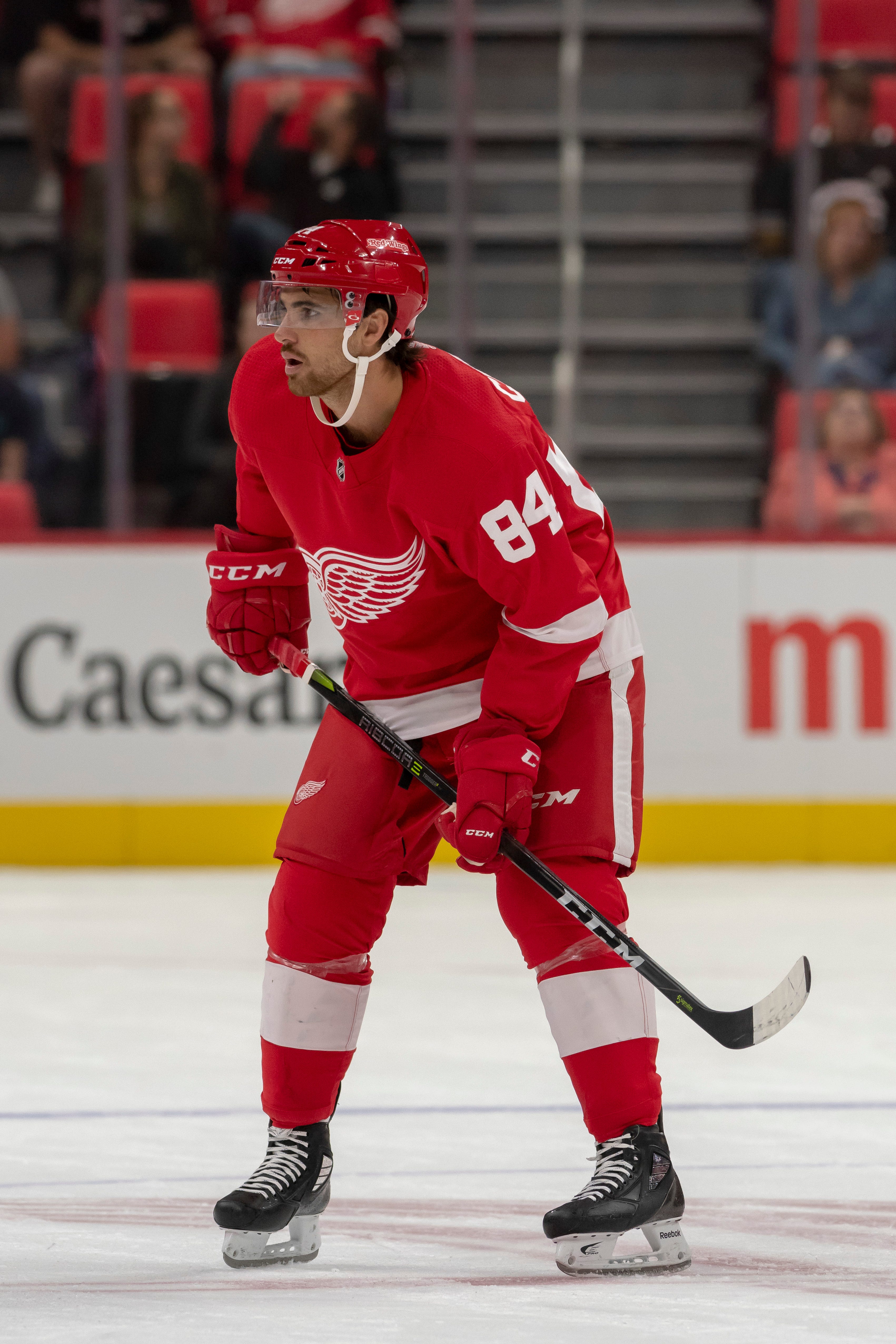 50. Jake Chelios, defenseman. Played well in Grand Rapids this season, and earned a late-season promotion to the Wings. Serviceable guy to have in your organization, efficient and good on the defensive end.