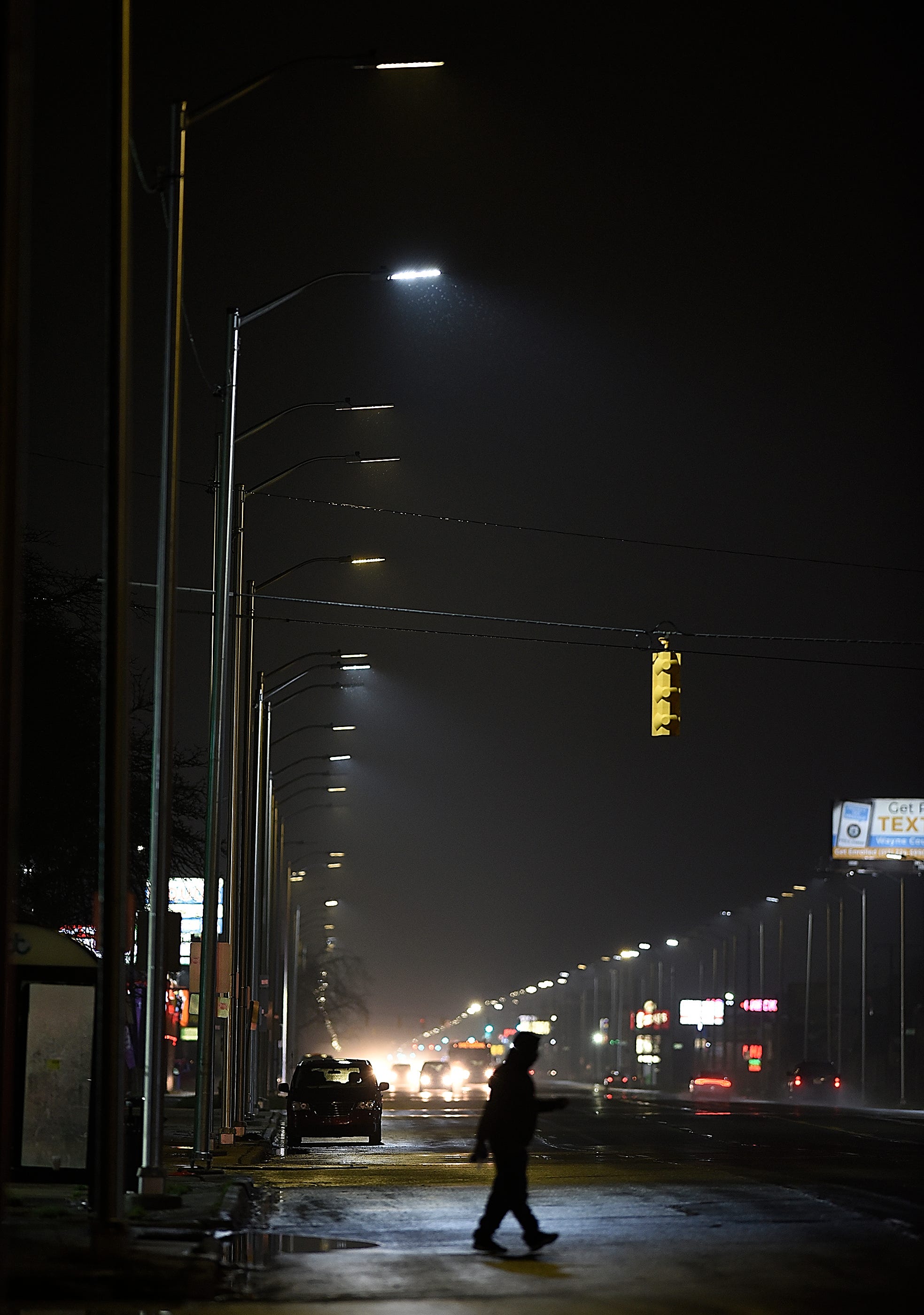 The Public Lighting Authority in its complaint against Leotek Electronics USA notes that upward of 20,000 LED lights are "prematurely dimming and burning out" and putting the city's revitalization progress "in jeopardy."