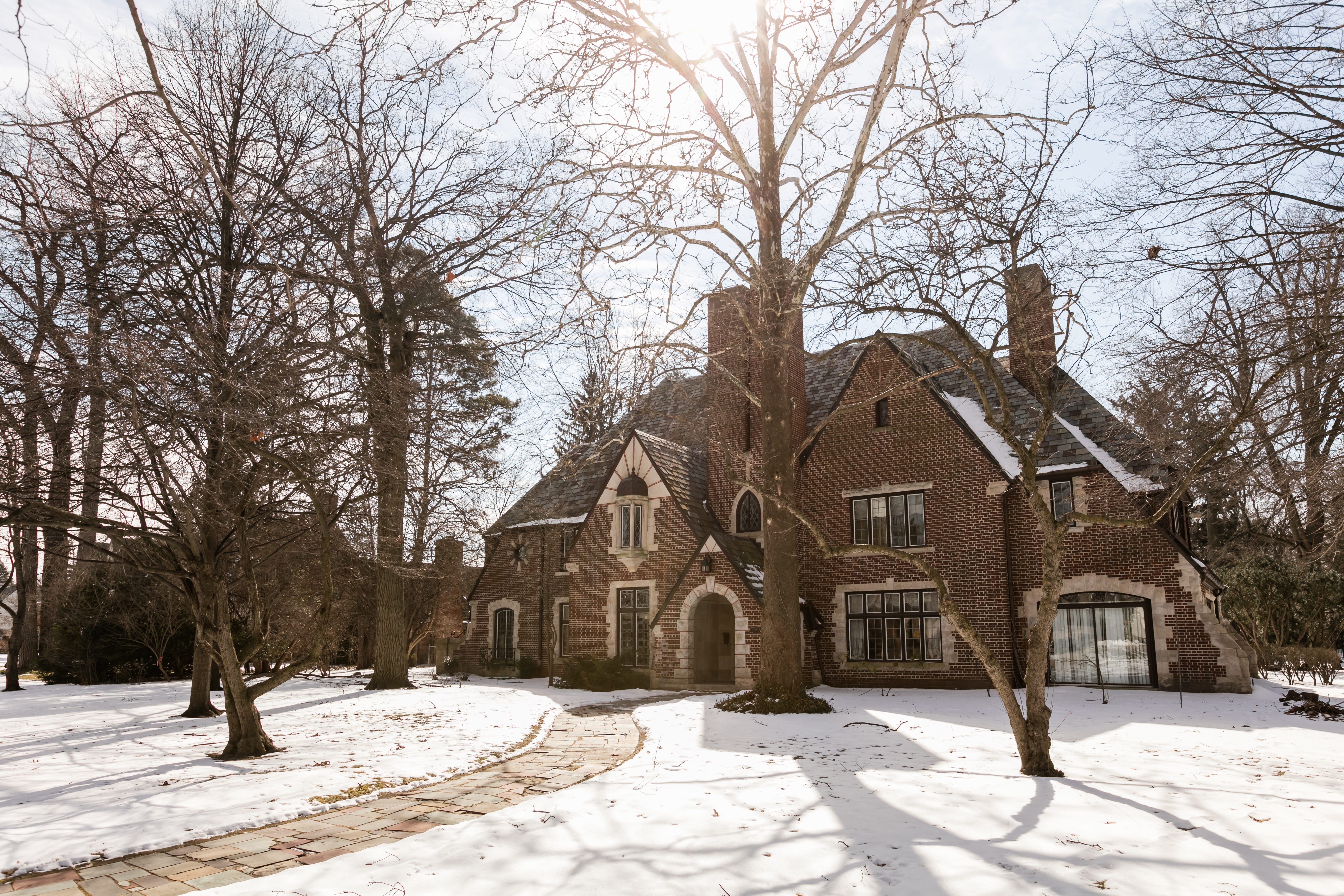 With its unique craftsmanship and architectural design, realtor Treder added, "The home/estate captures the 'American Estate Living' of years gone by, including a rare carriage house."